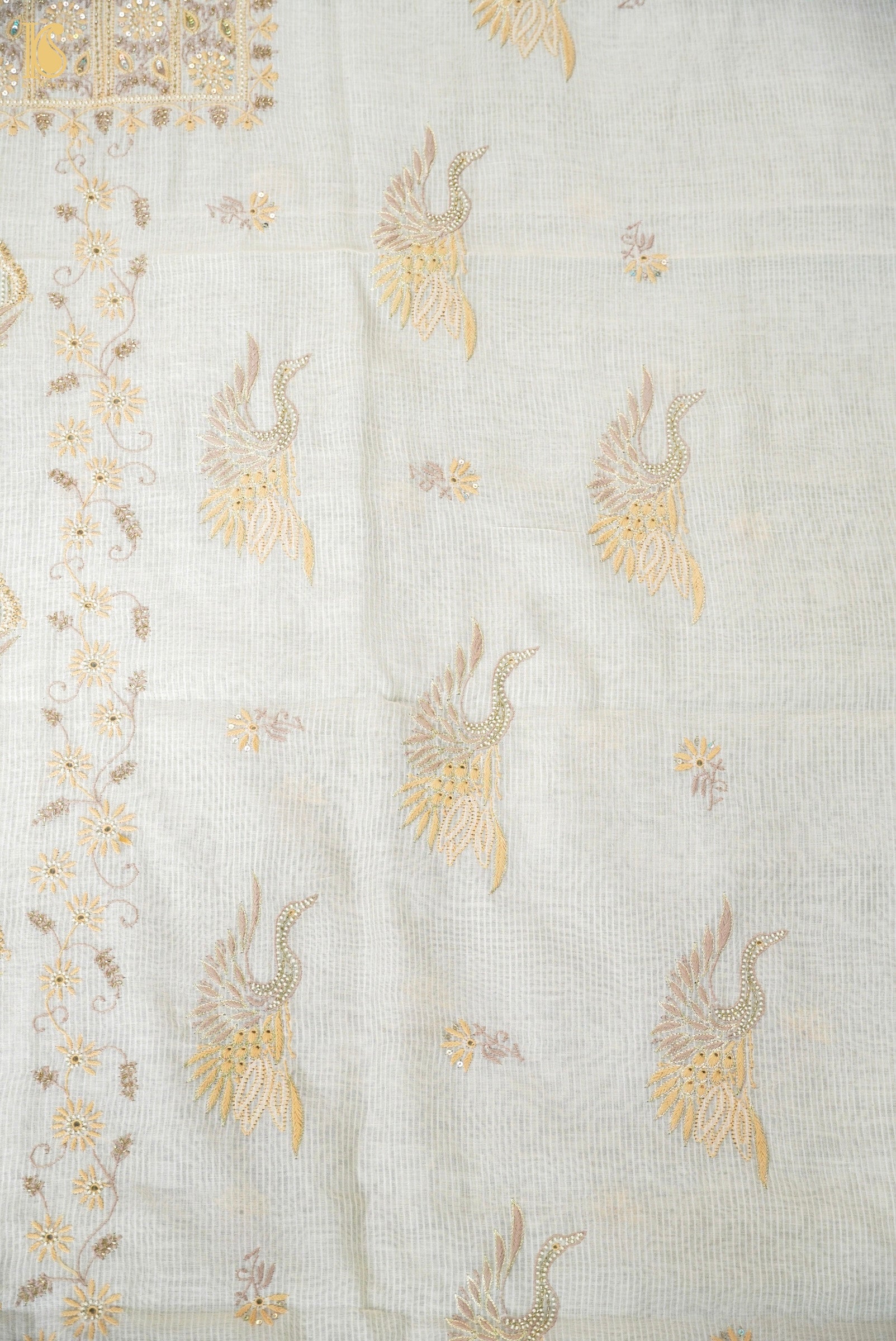 Chikankari Pure Maheshwar Cotton Suit Set