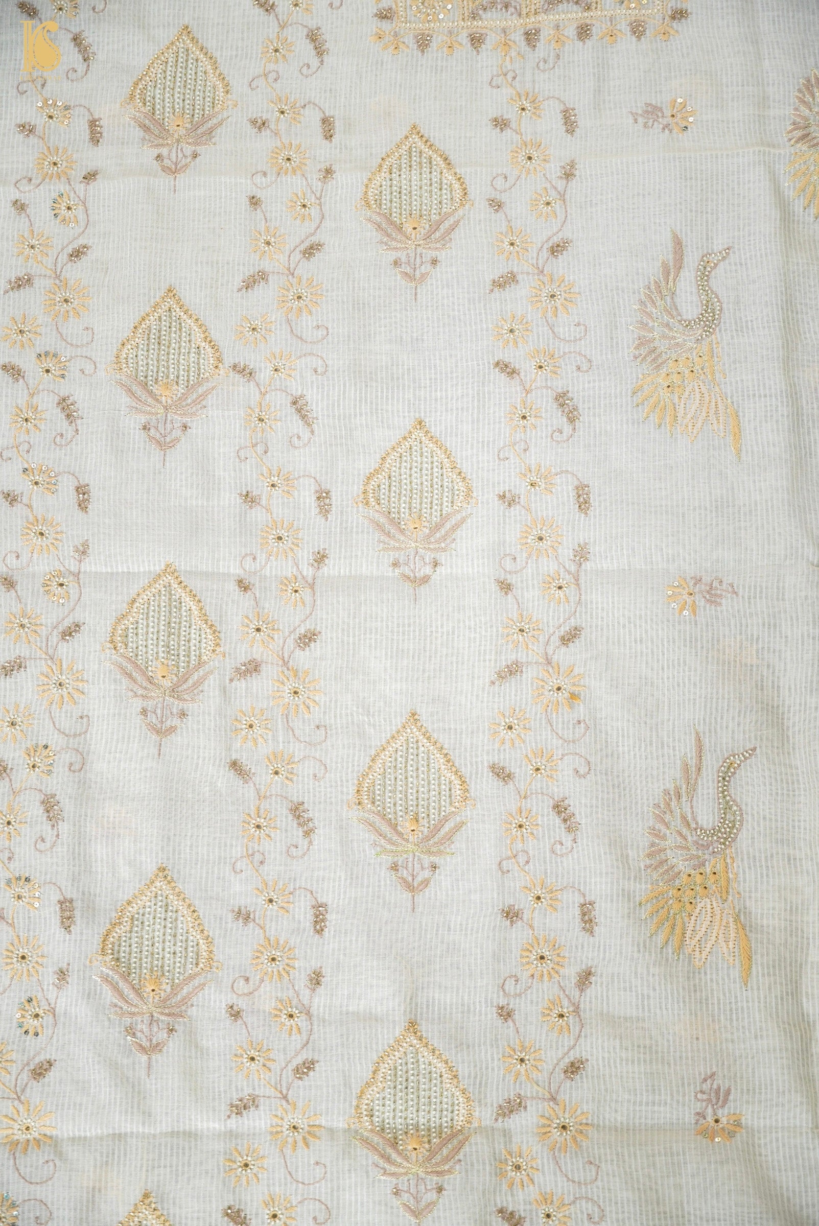 Chikankari Pure Maheshwar Cotton Suit Set