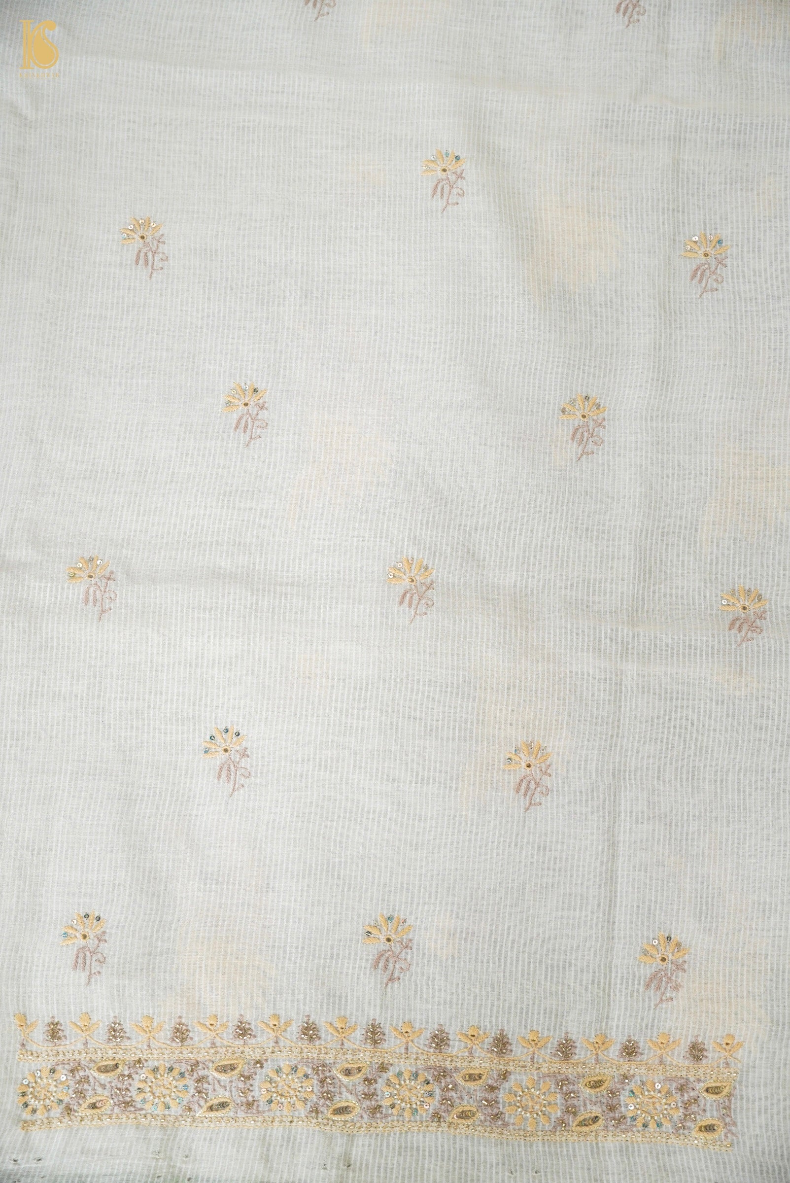Chikankari Pure Maheshwar Cotton Suit Set
