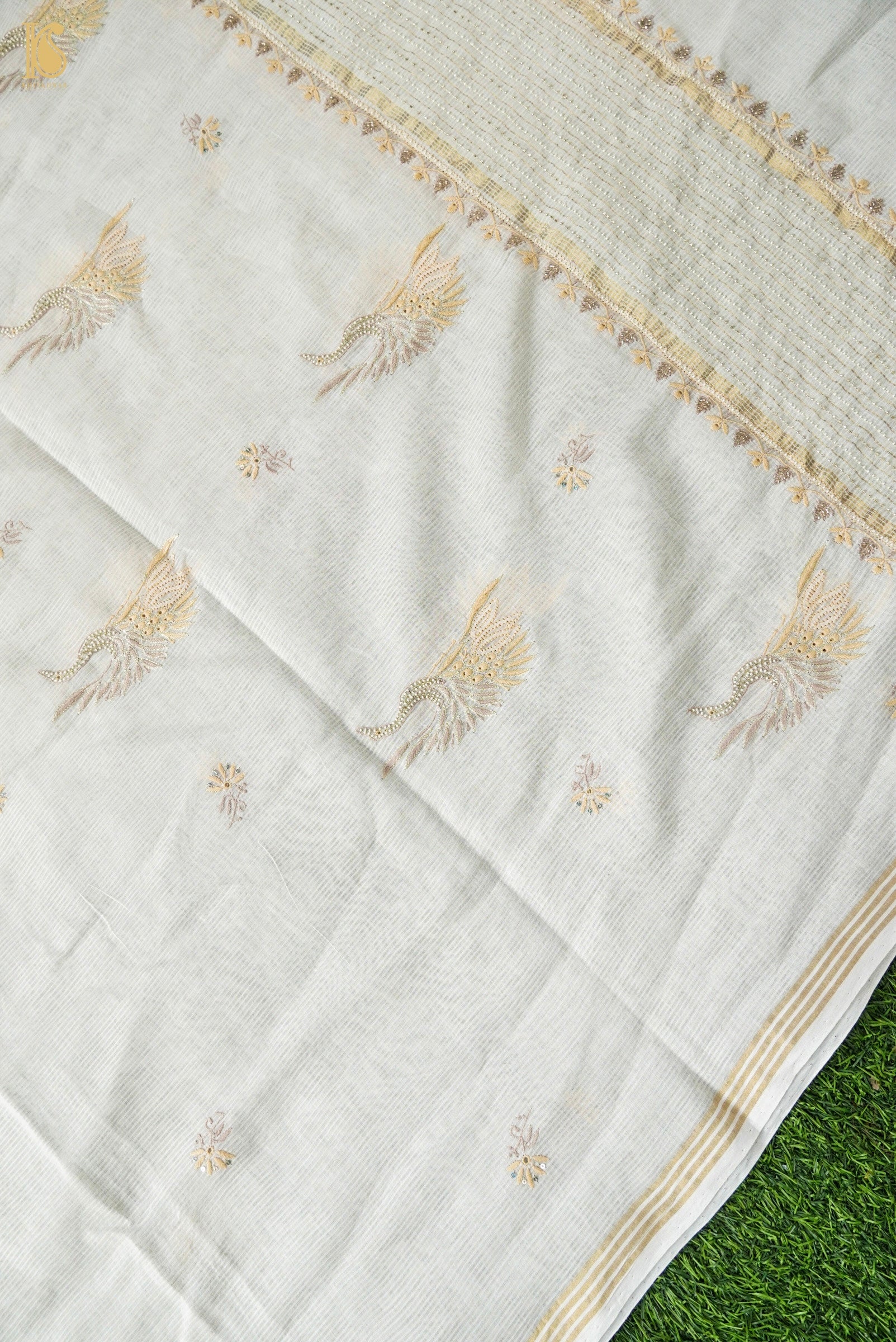 Chikankari Pure Maheshwar Cotton Suit Set