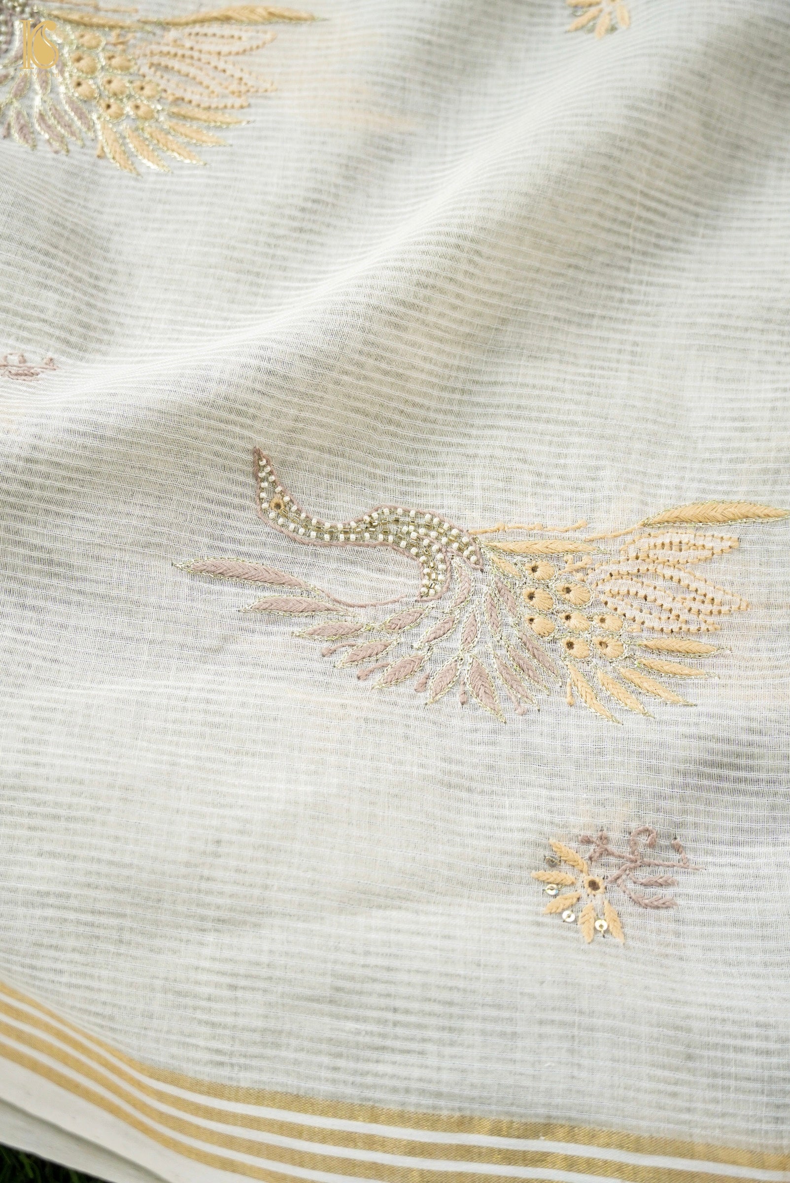 Chikankari Pure Maheshwar Cotton Suit Set