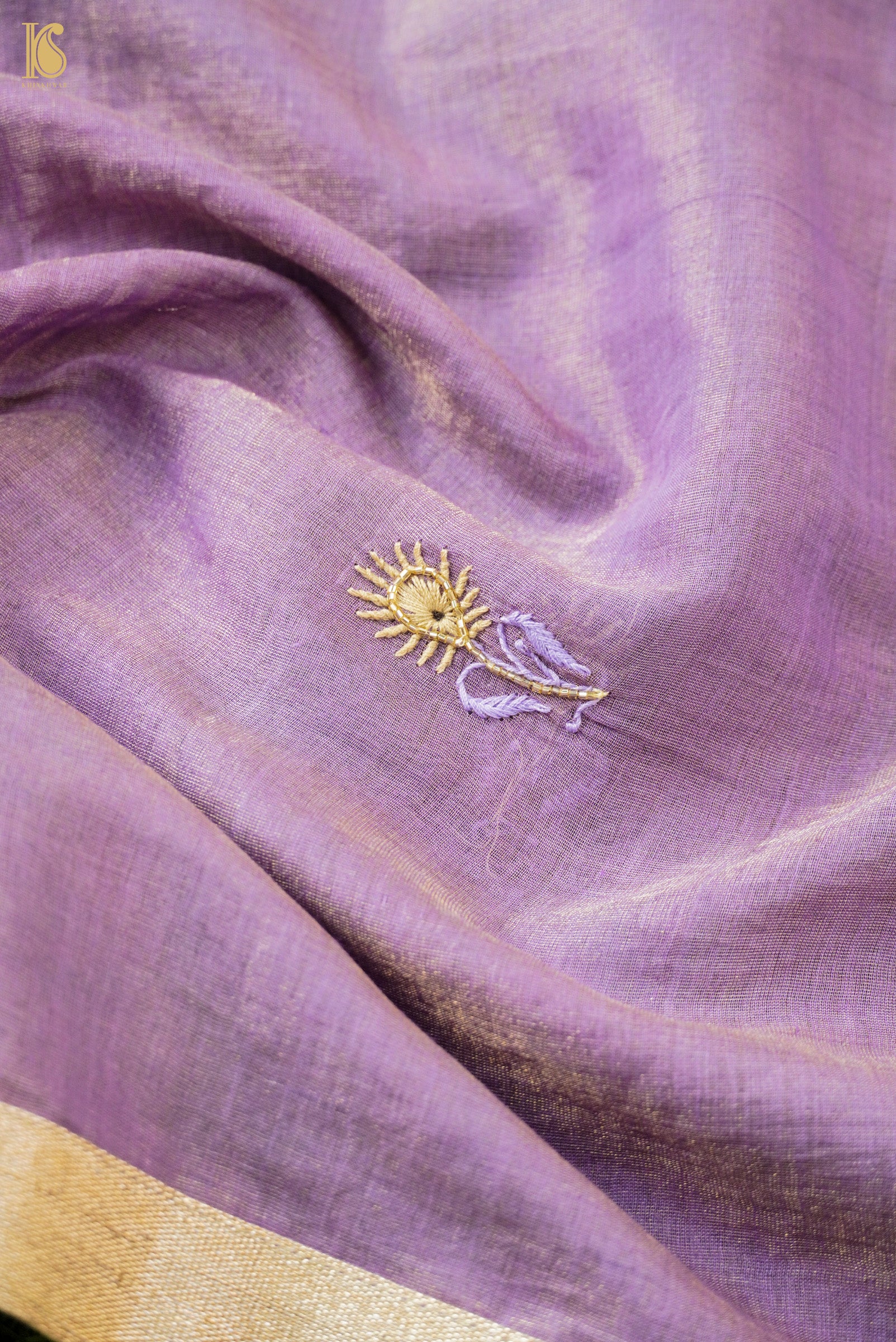 Chikankari Pure Tissue Chanderi Silk Suit Set