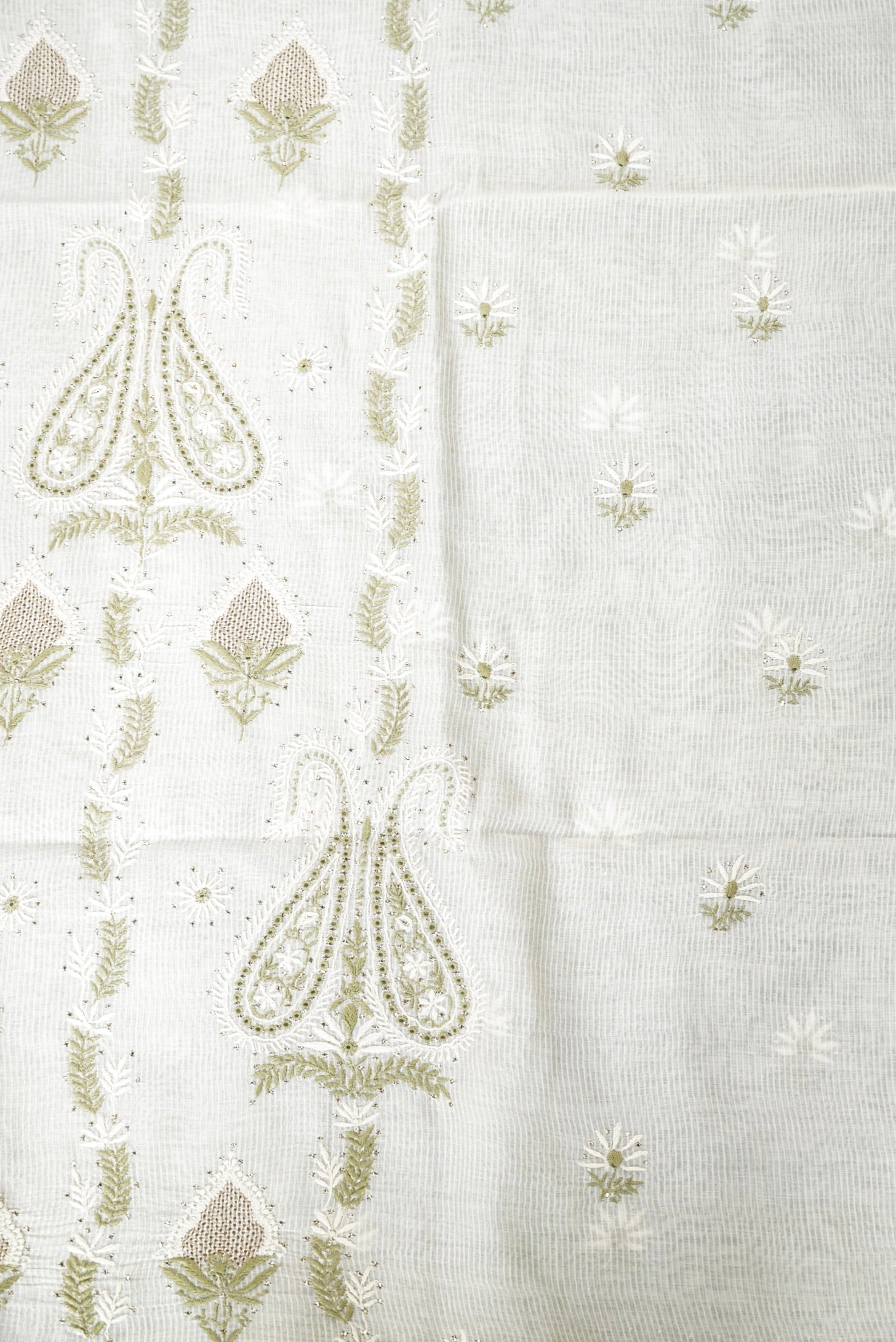 Chikankari Pure Maheshwar Cotton Suit Set