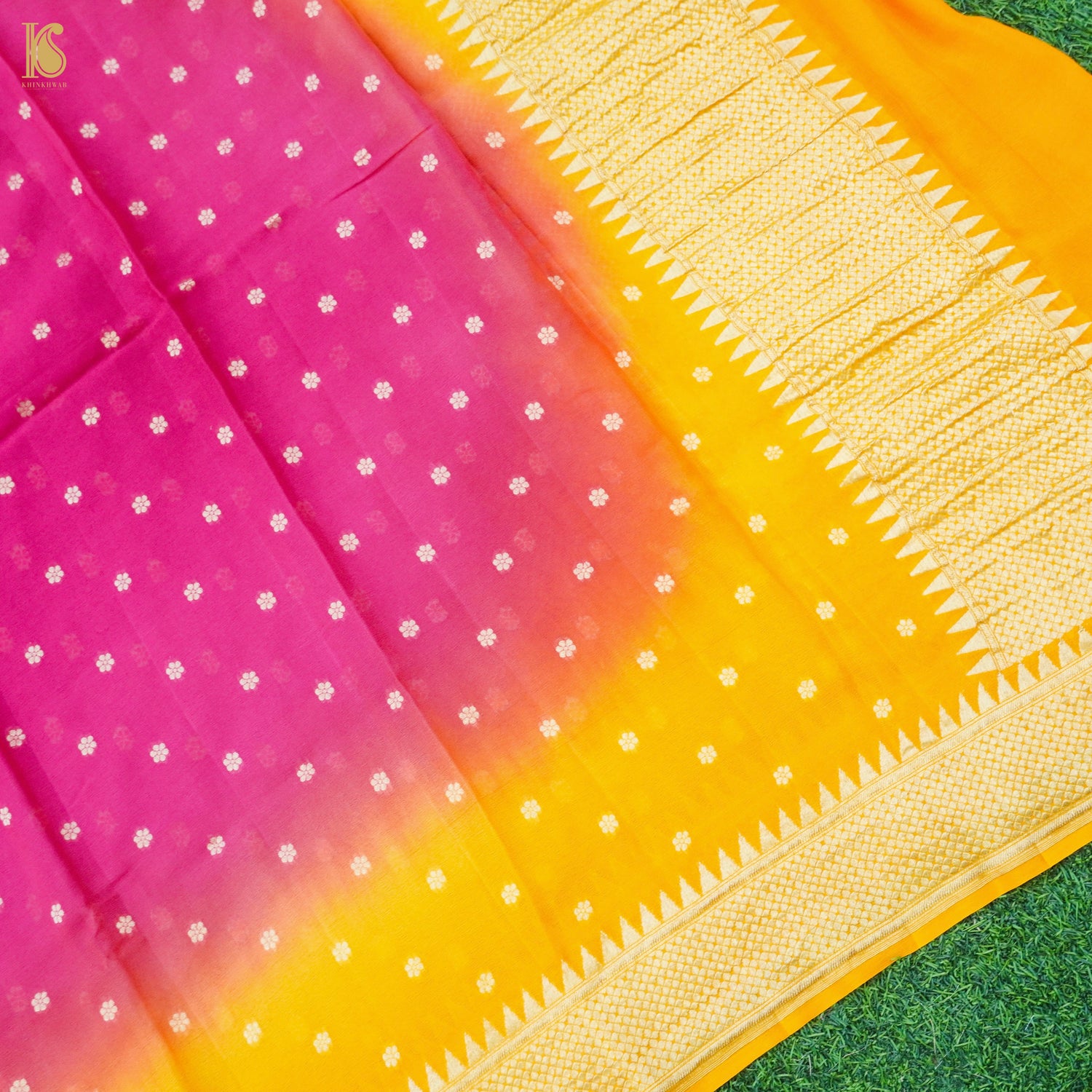 Banarasi Georgette Kalidar Lehenga