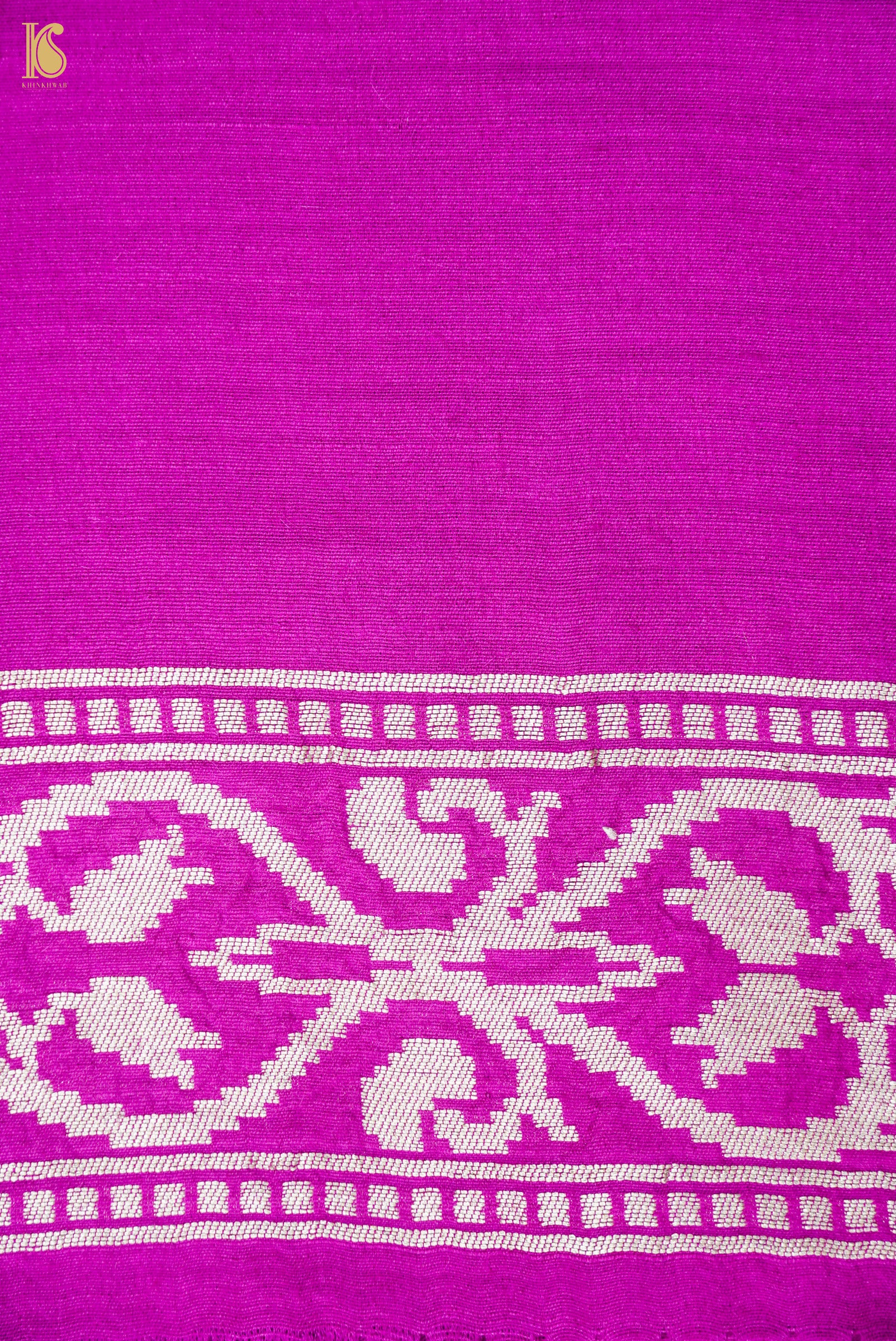 Tussar Georgette Handloom Banarasi Turkish Saree