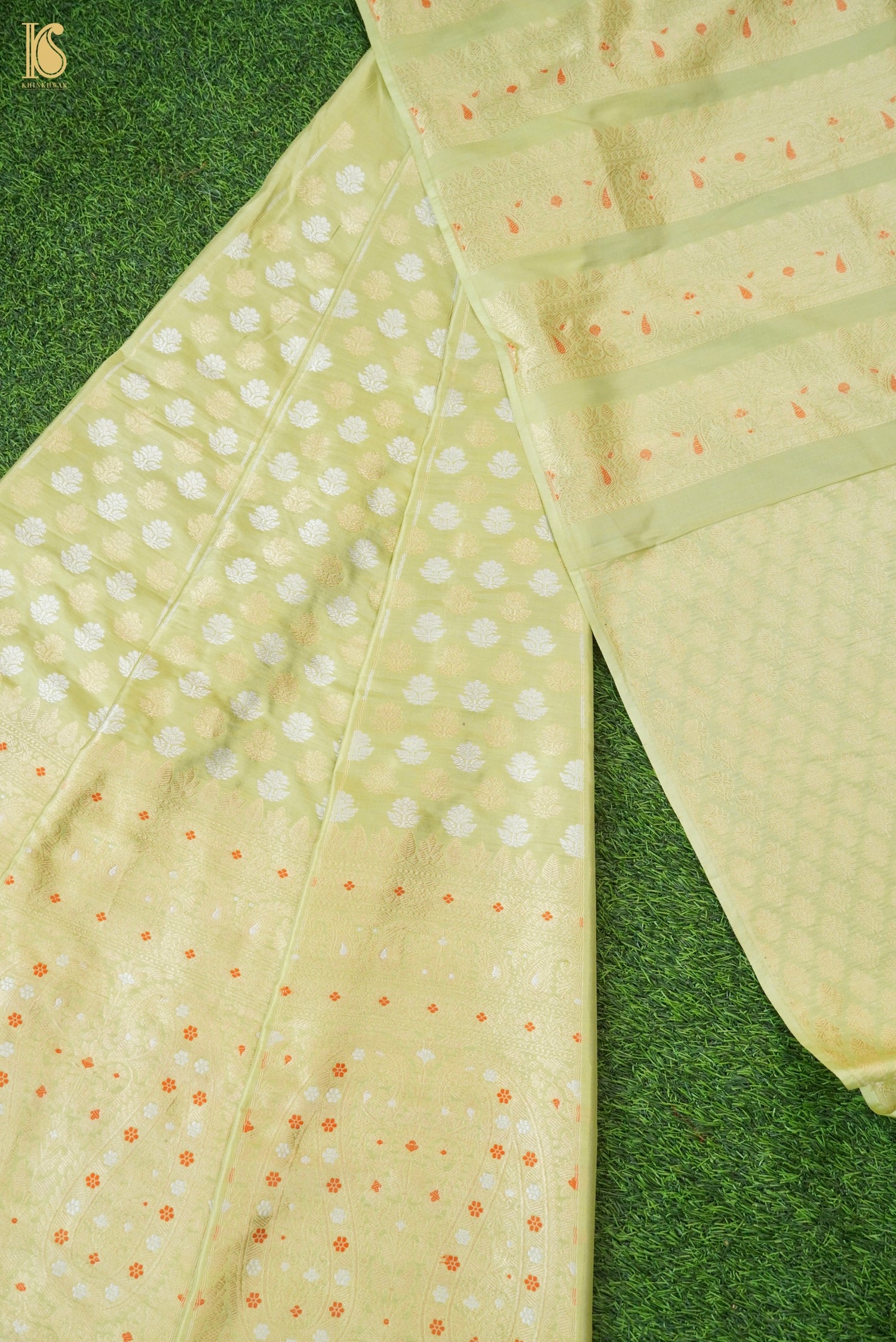 Handloom Banarasi Katan Silk Kalidar Kairavi Lehenga