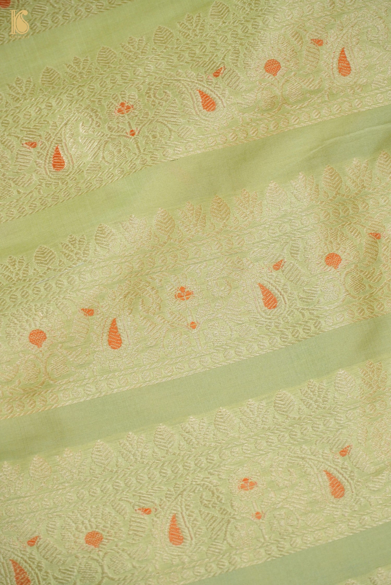 Handloom Banarasi Katan Silk Kalidar Kairavi Lehenga
