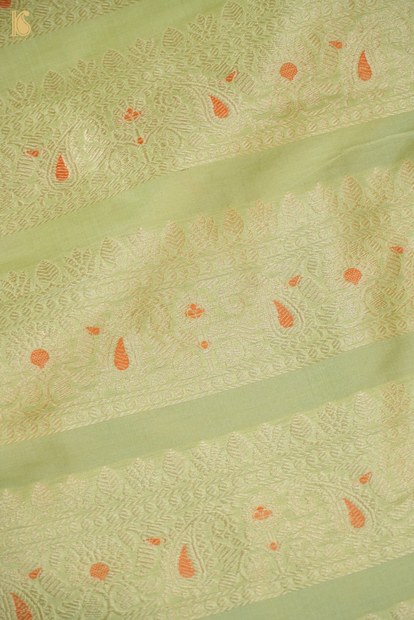Handloom Banarasi Katan Silk Kalidar Kairavi Lehenga