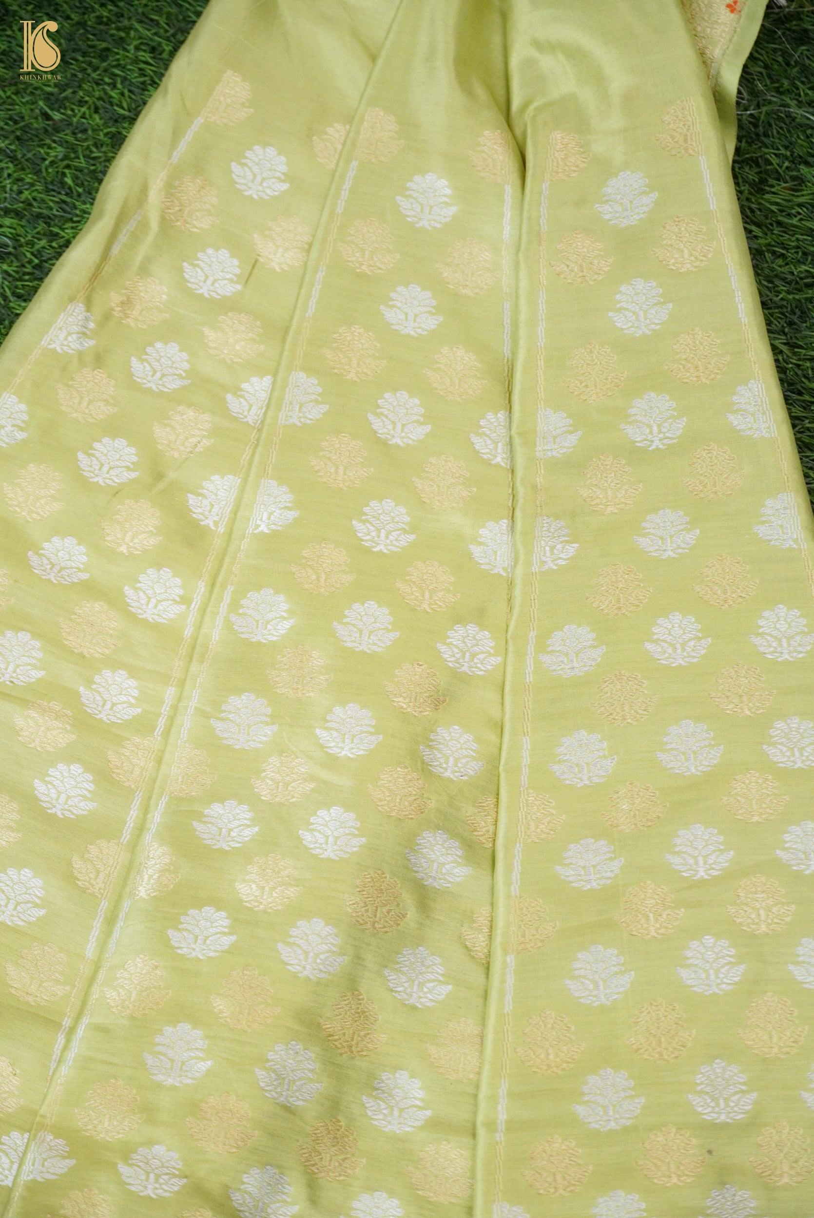 Handloom Banarasi Katan Silk Kalidar Kairavi Lehenga