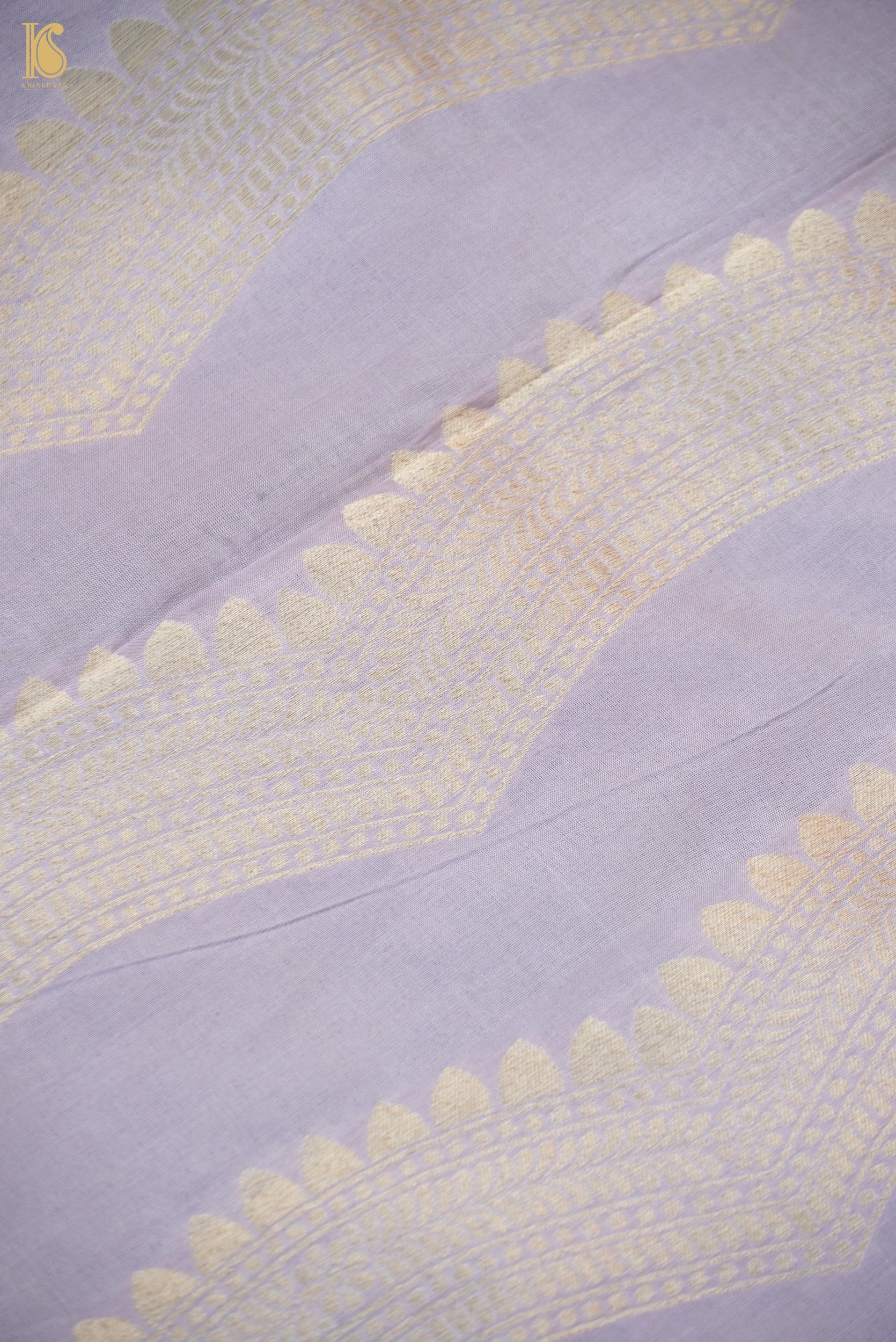 Handloom Banarasi Katan Silk Kalidar Ambrozia Lehenga