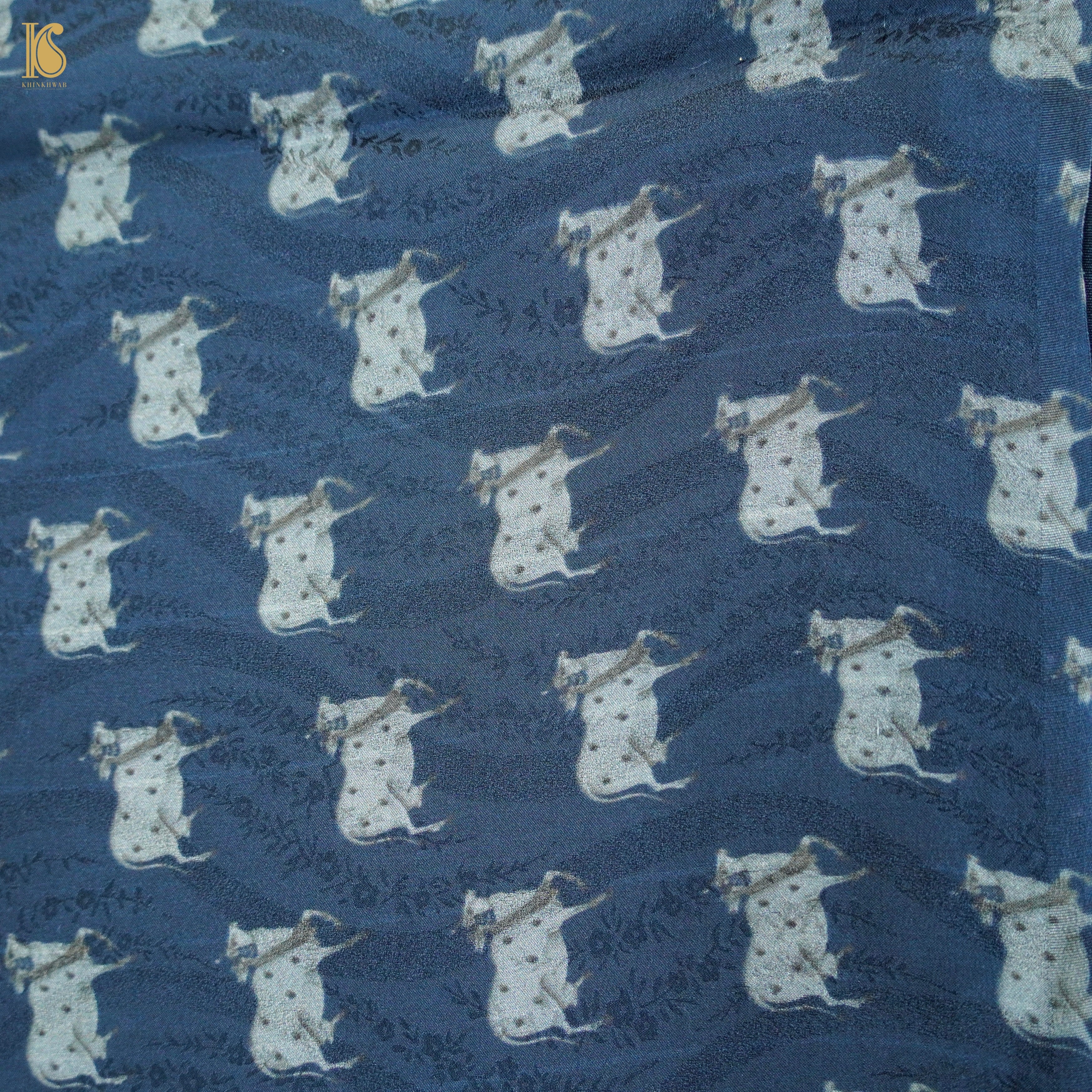 Crepe Silk Pichwai Print Saree