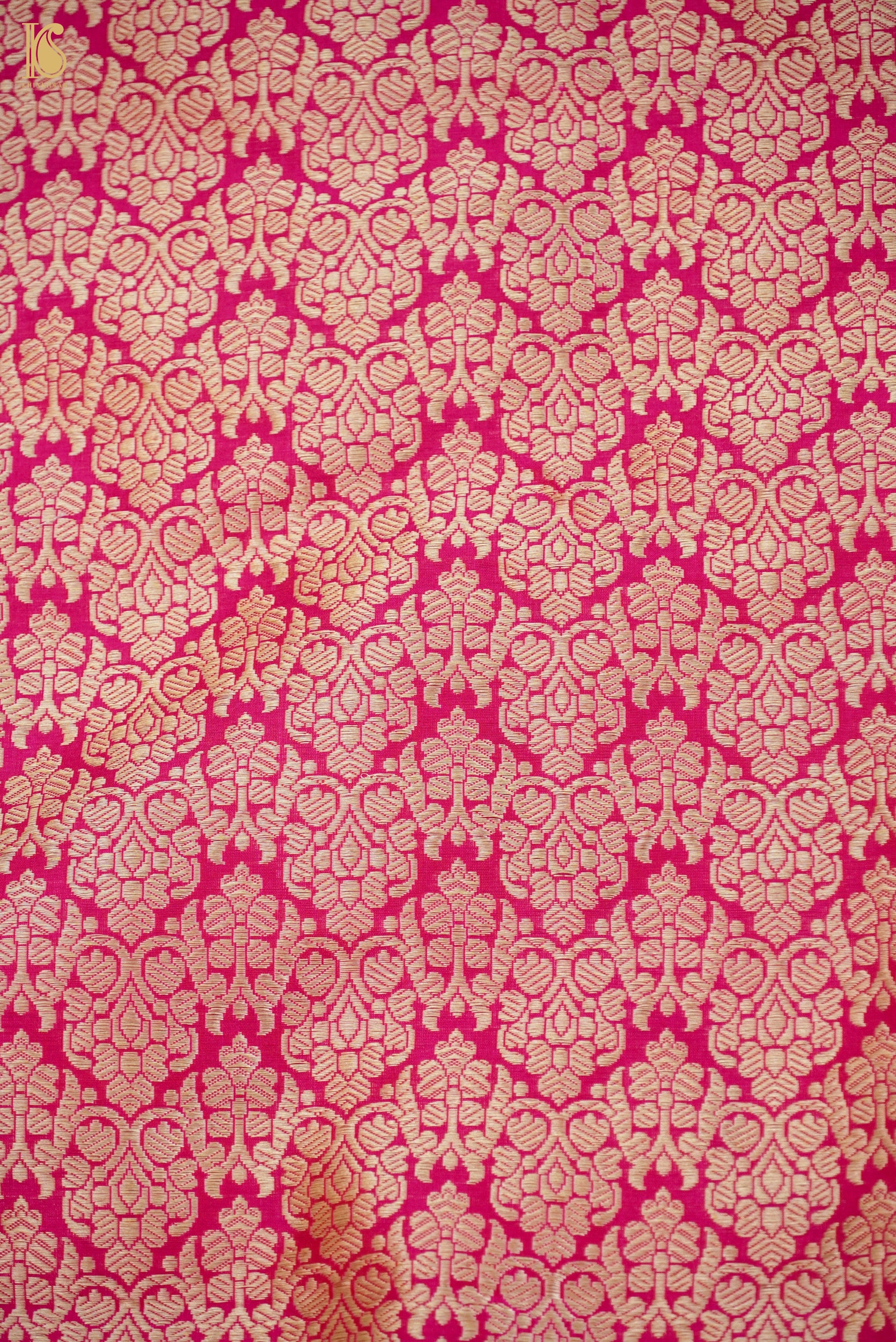 Handloom Banarasi Katan Silk Kalidar Rangtaal Lehenga