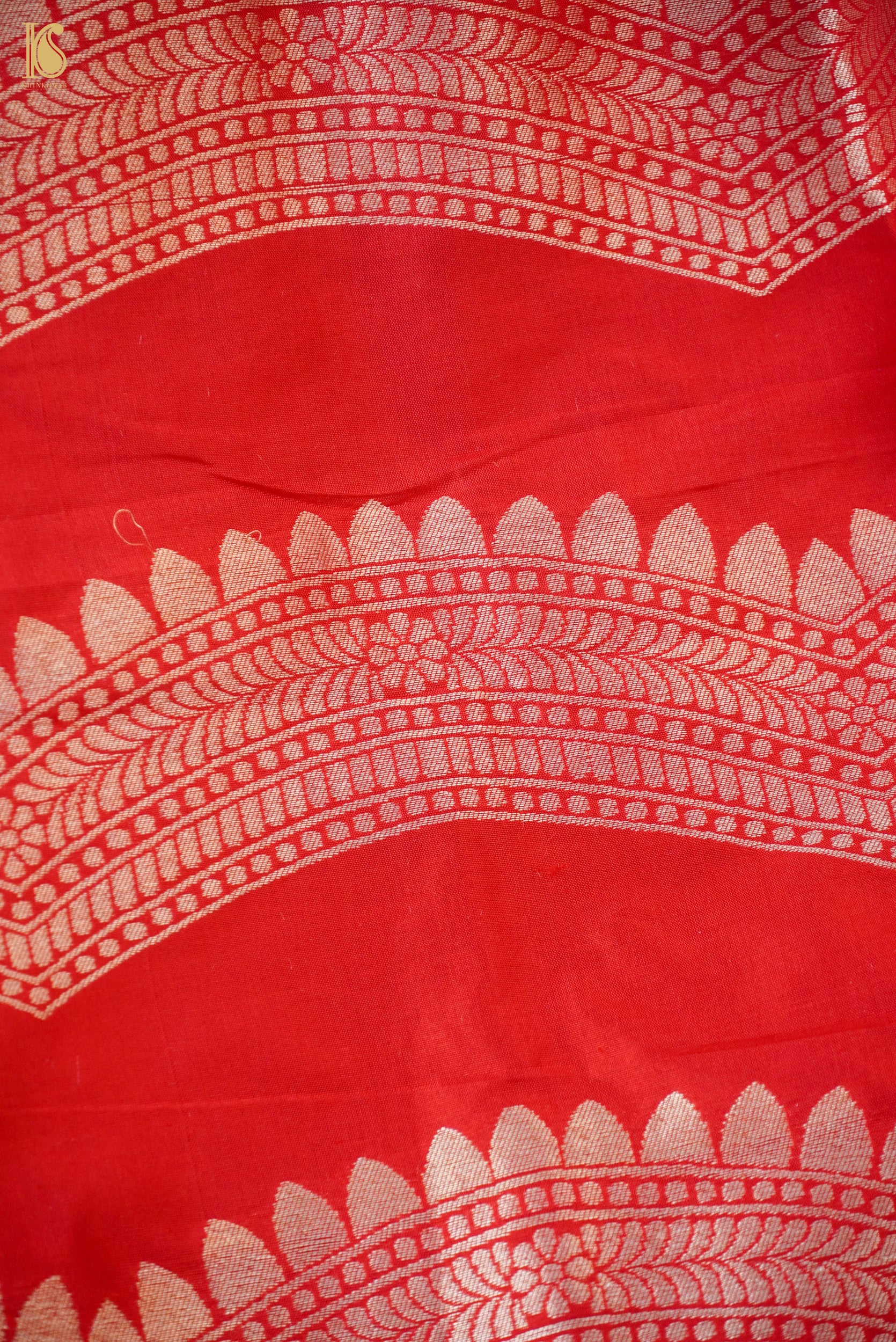 Handloom Banarasi Katan Silk Kalidar Ambrozia Lehenga