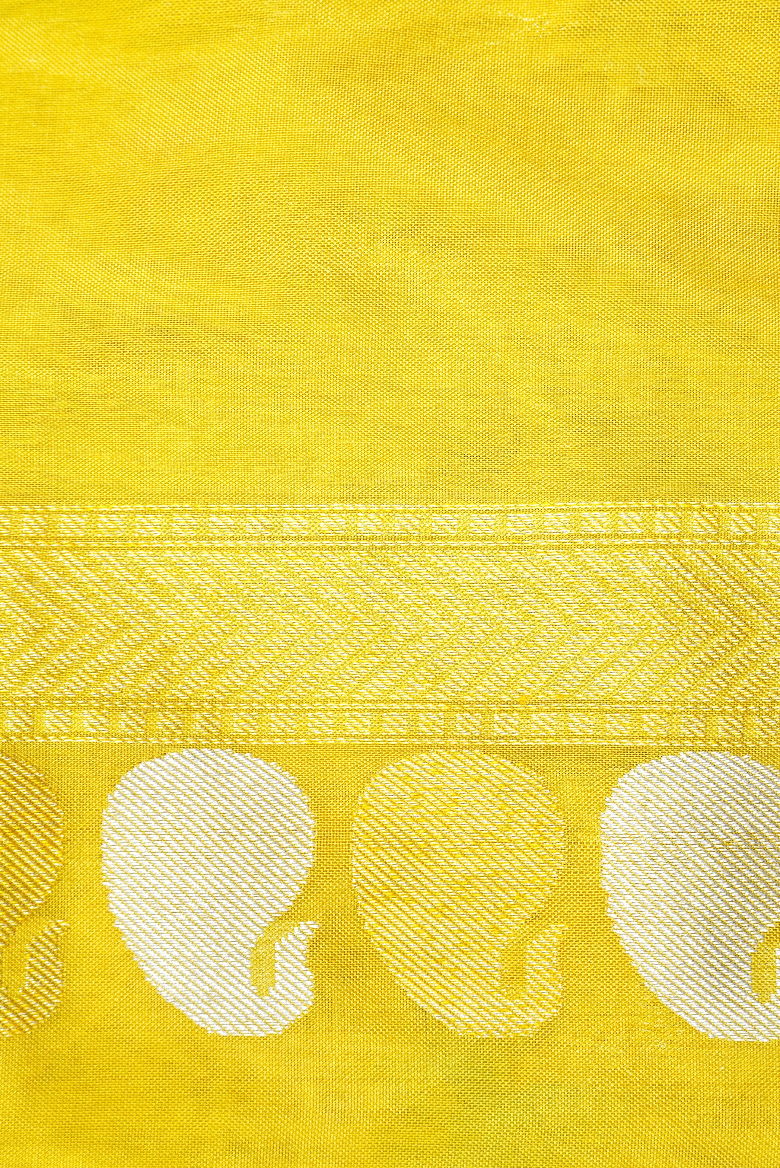 Handloom Banarasi Real Silver Zari Cotton Saree