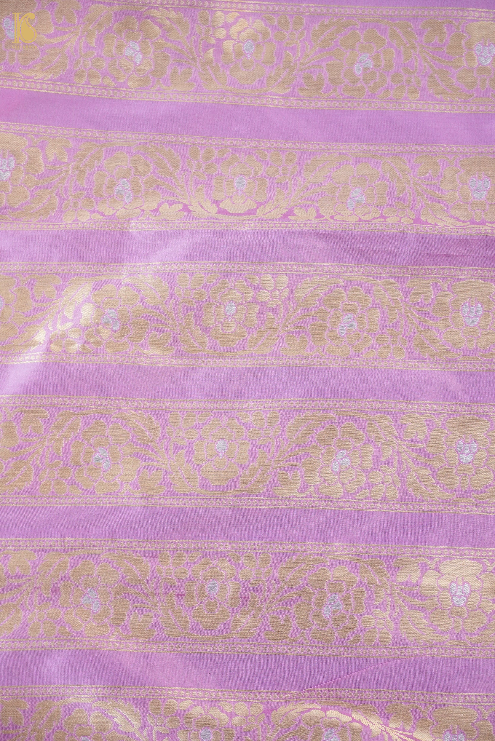 Handloom Banarasi Katan Silk Kalidar Peacock Lehenga
