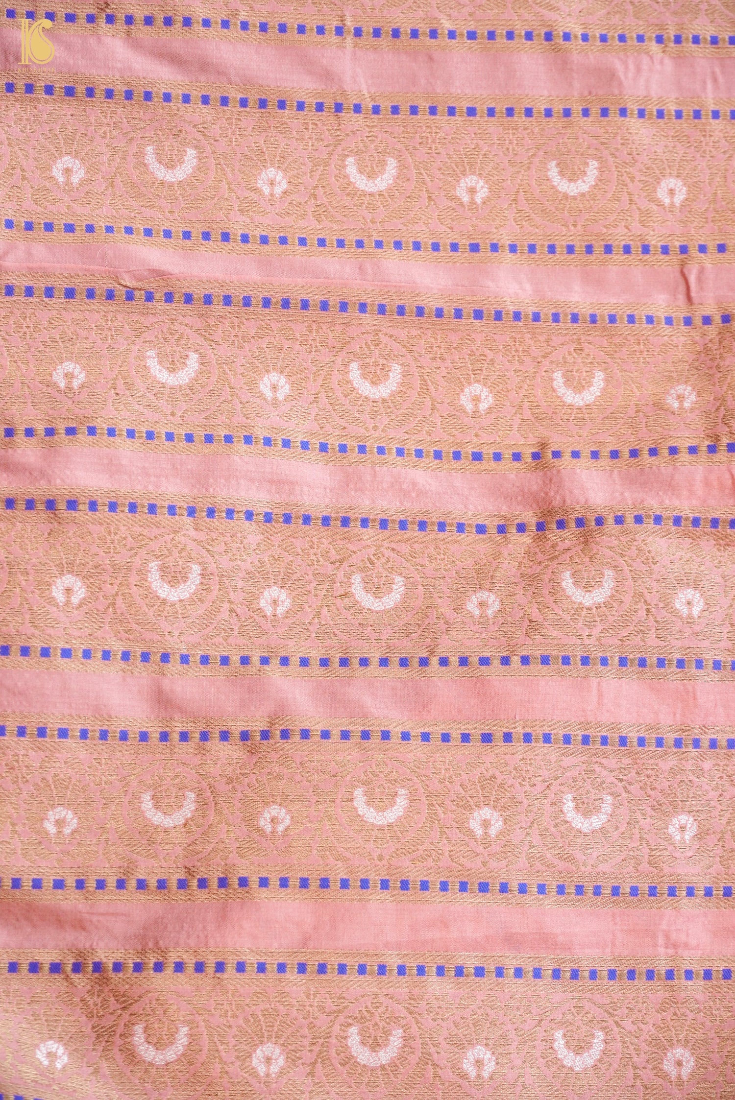 Handloom Banarasi Katan Silk Kalidar Kilikila Lehenga