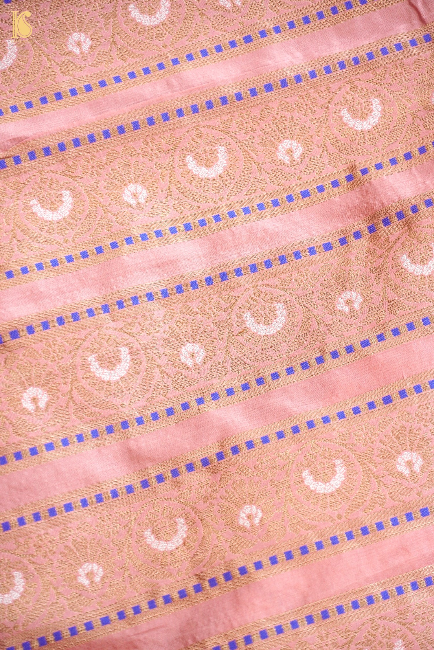 Handloom Banarasi Katan Silk Kalidar Kilikila Lehenga