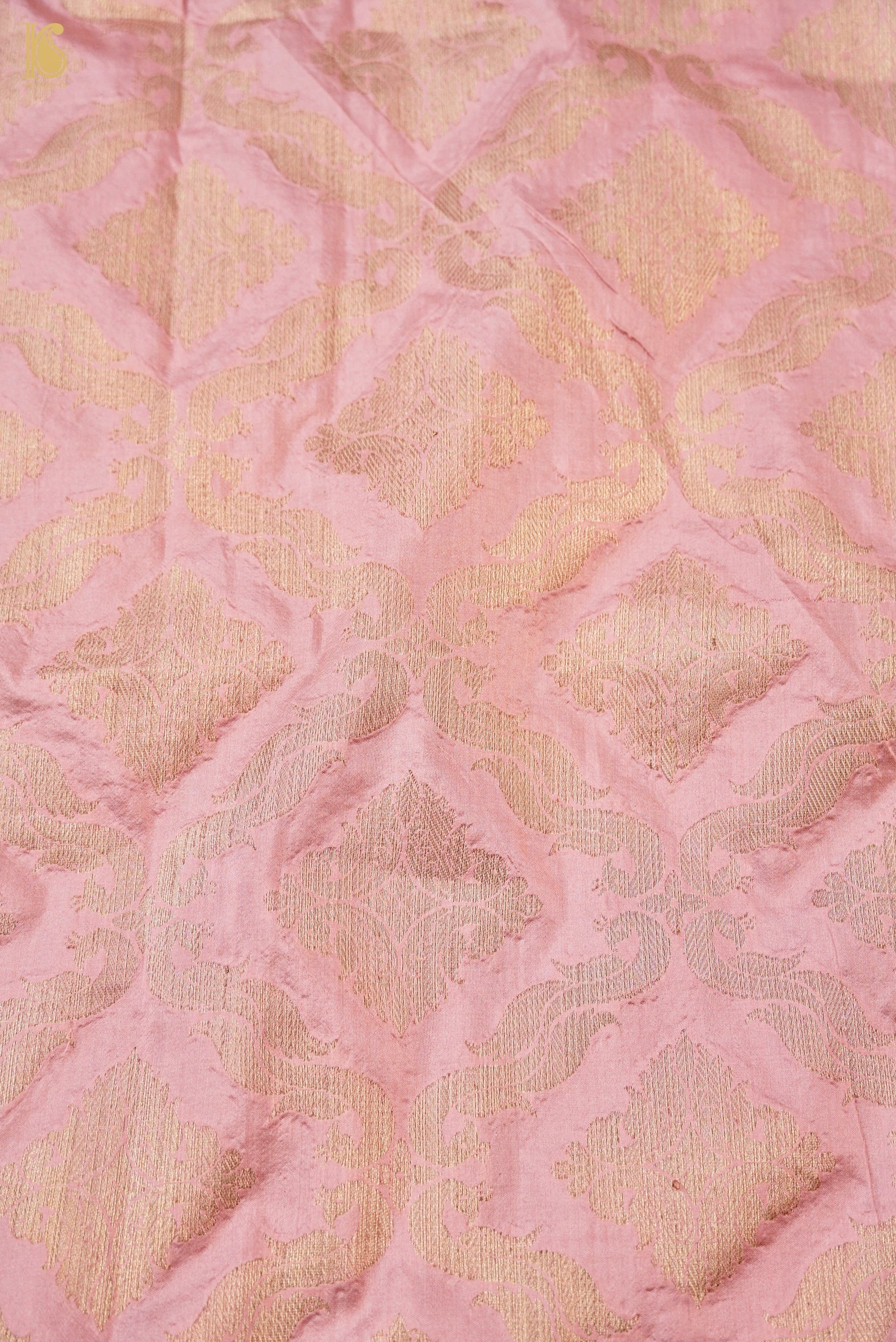 Handloom Banarasi Katan Silk Kalidar Kilikila Lehenga