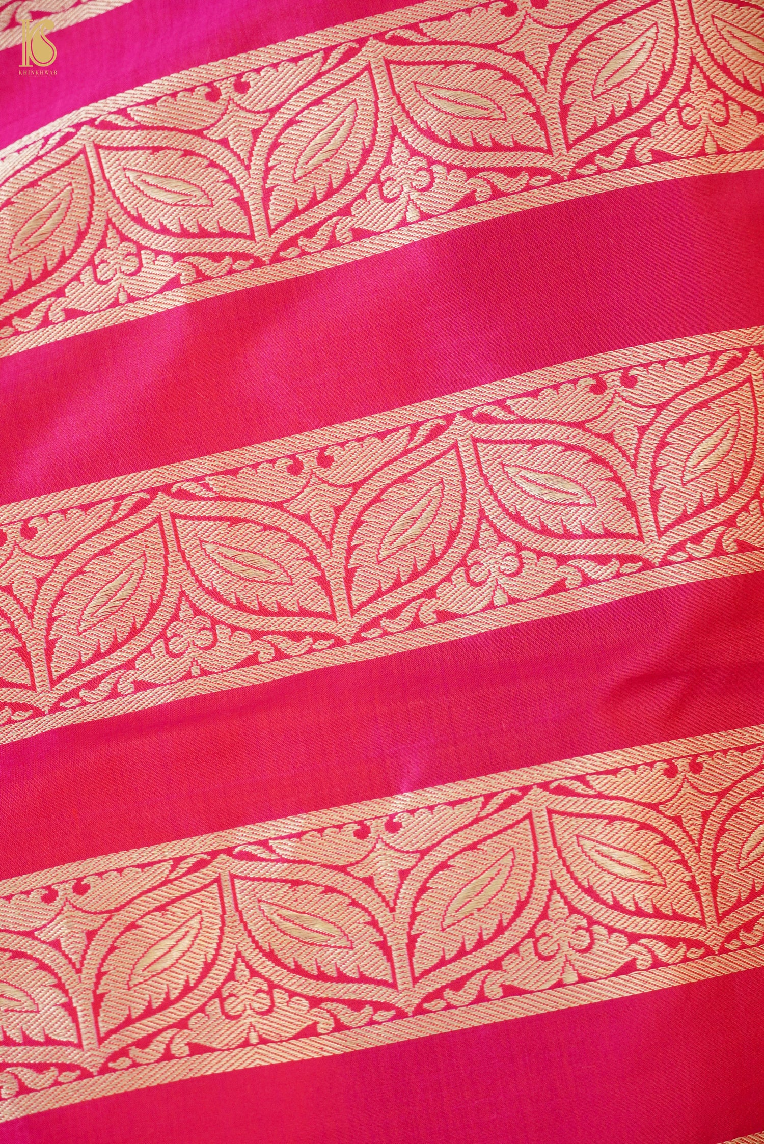 Handloom Banarasi Katan Silk Kalidar Crane Lehenga