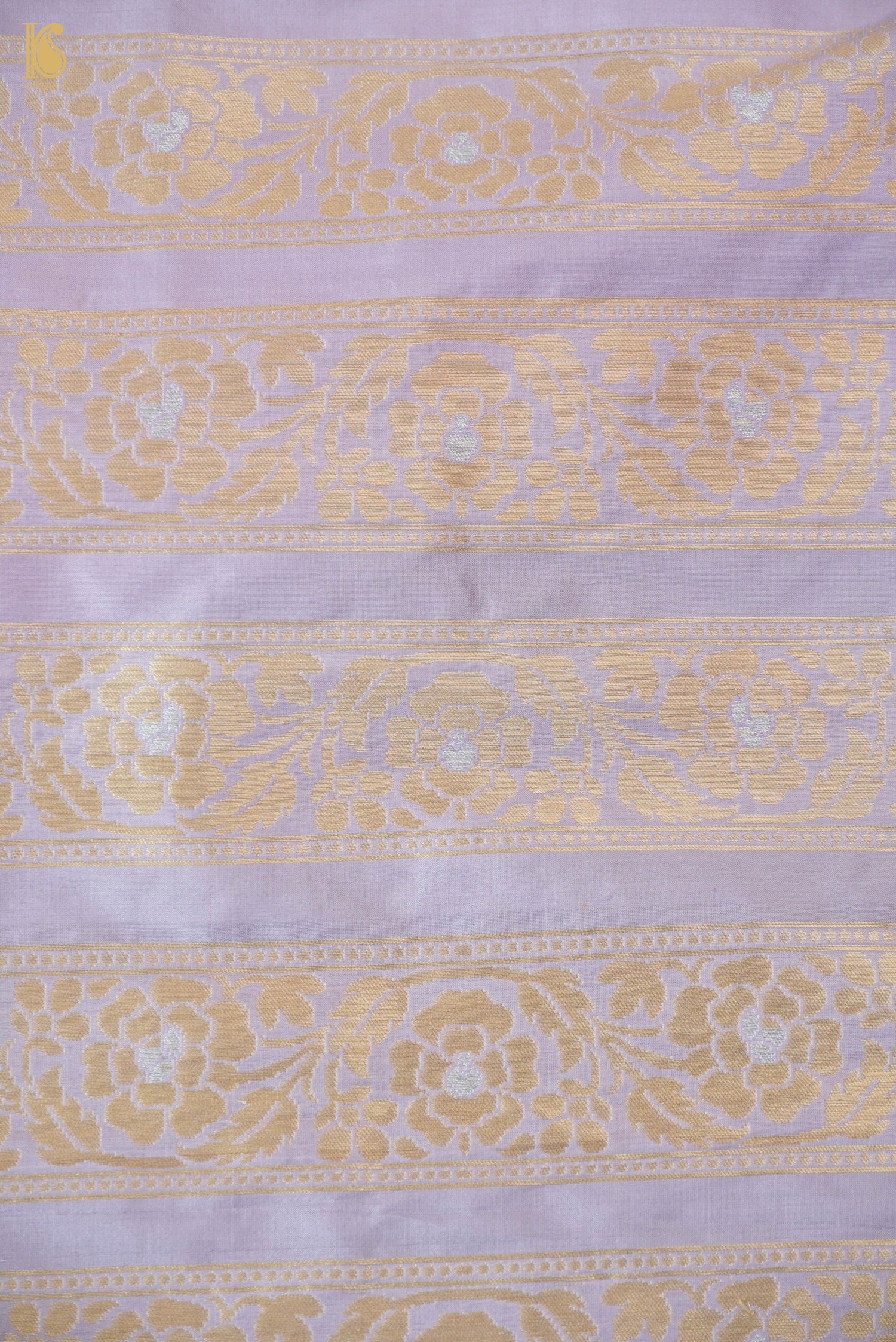 Handloom Banarasi Katan Silk Kalidar Peacock Lehenga