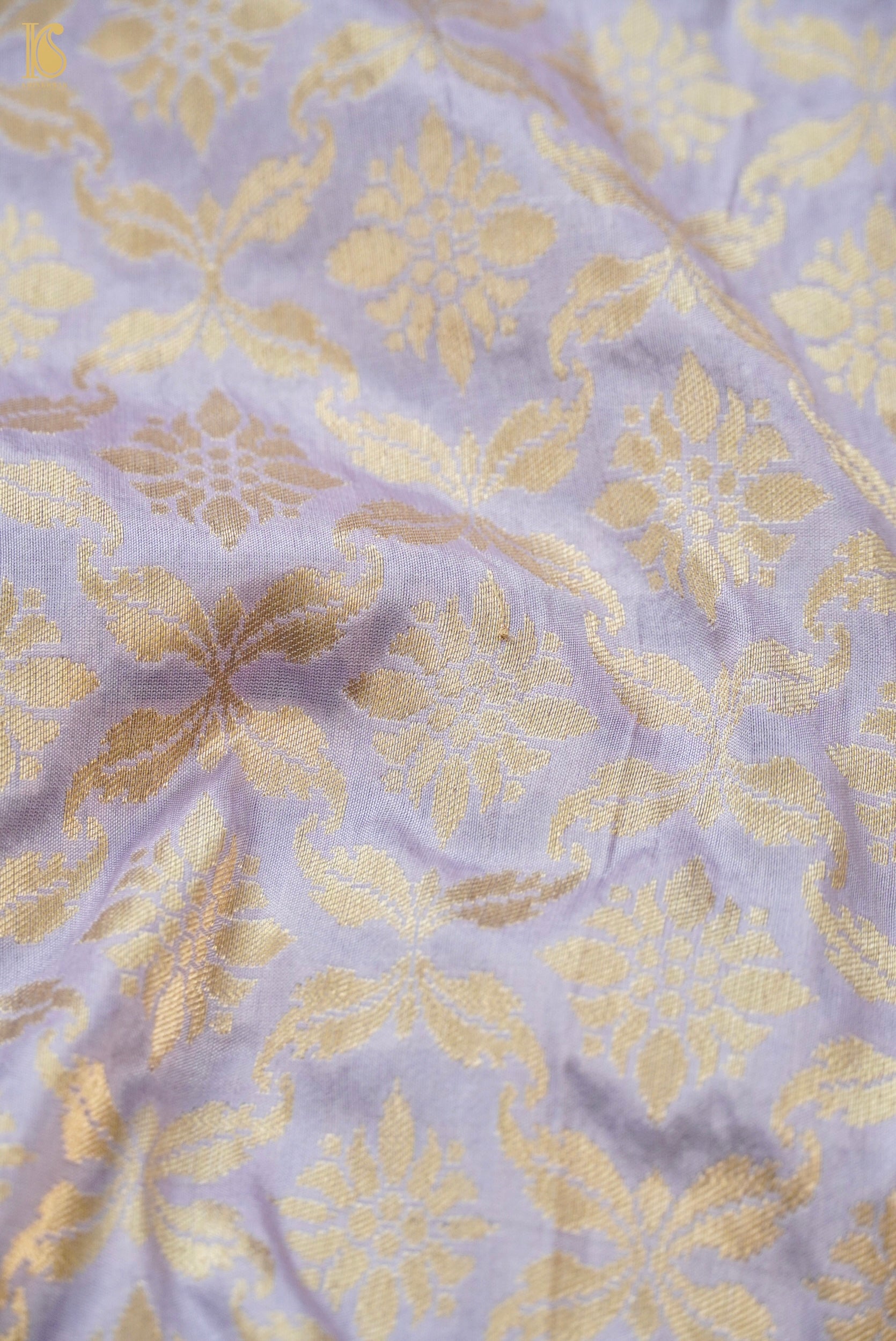 Handloom Banarasi Katan Silk Kalidar Peacock Lehenga