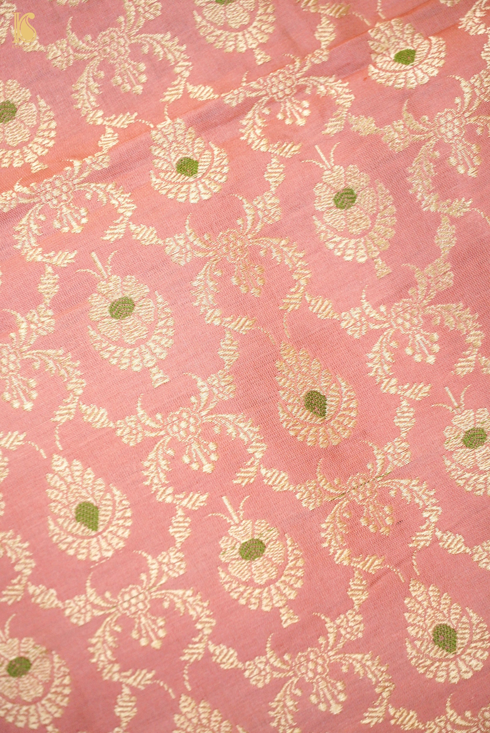 Handloom Banarasi Katan Silk Kalidar Elephant Lehenga