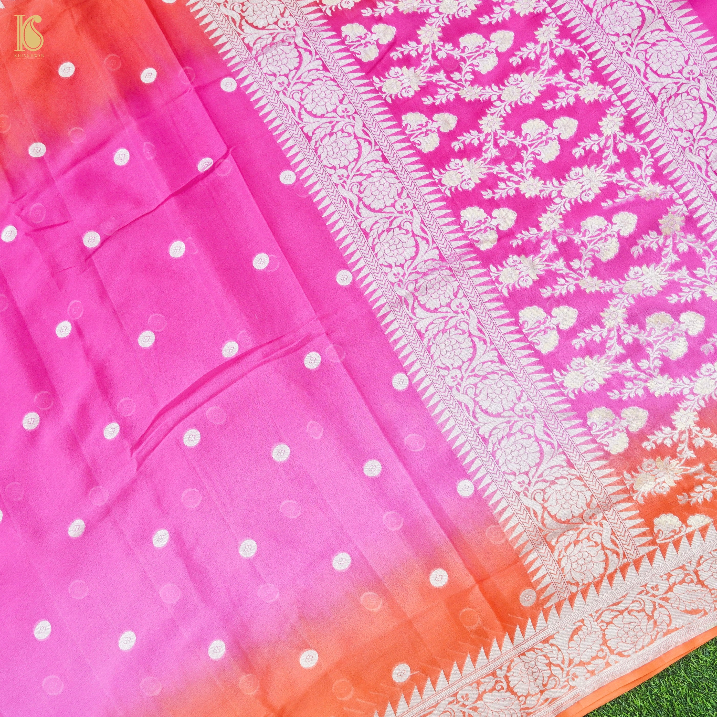 Banarasi Ashrafi Boota Georgette Saree