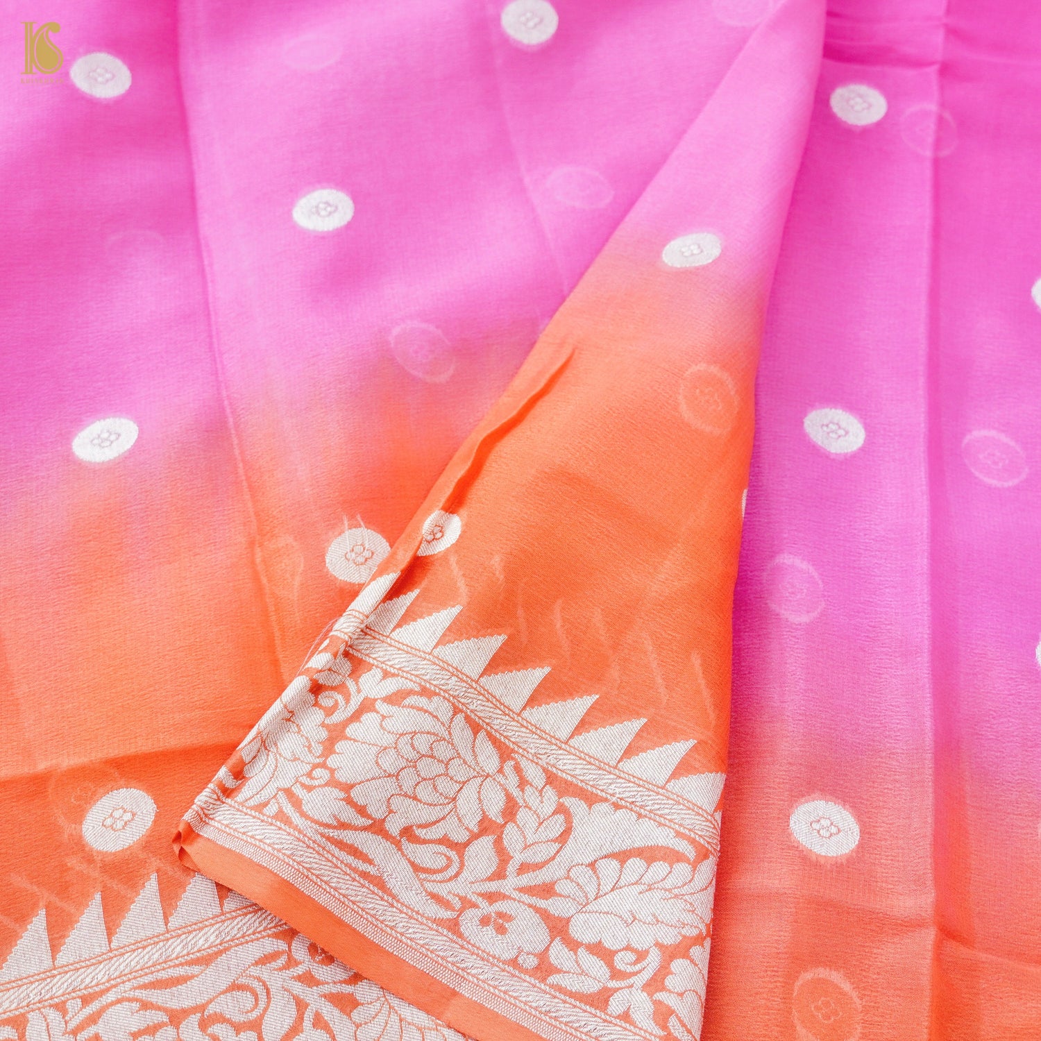 Banarasi Ashrafi Boota Georgette Saree