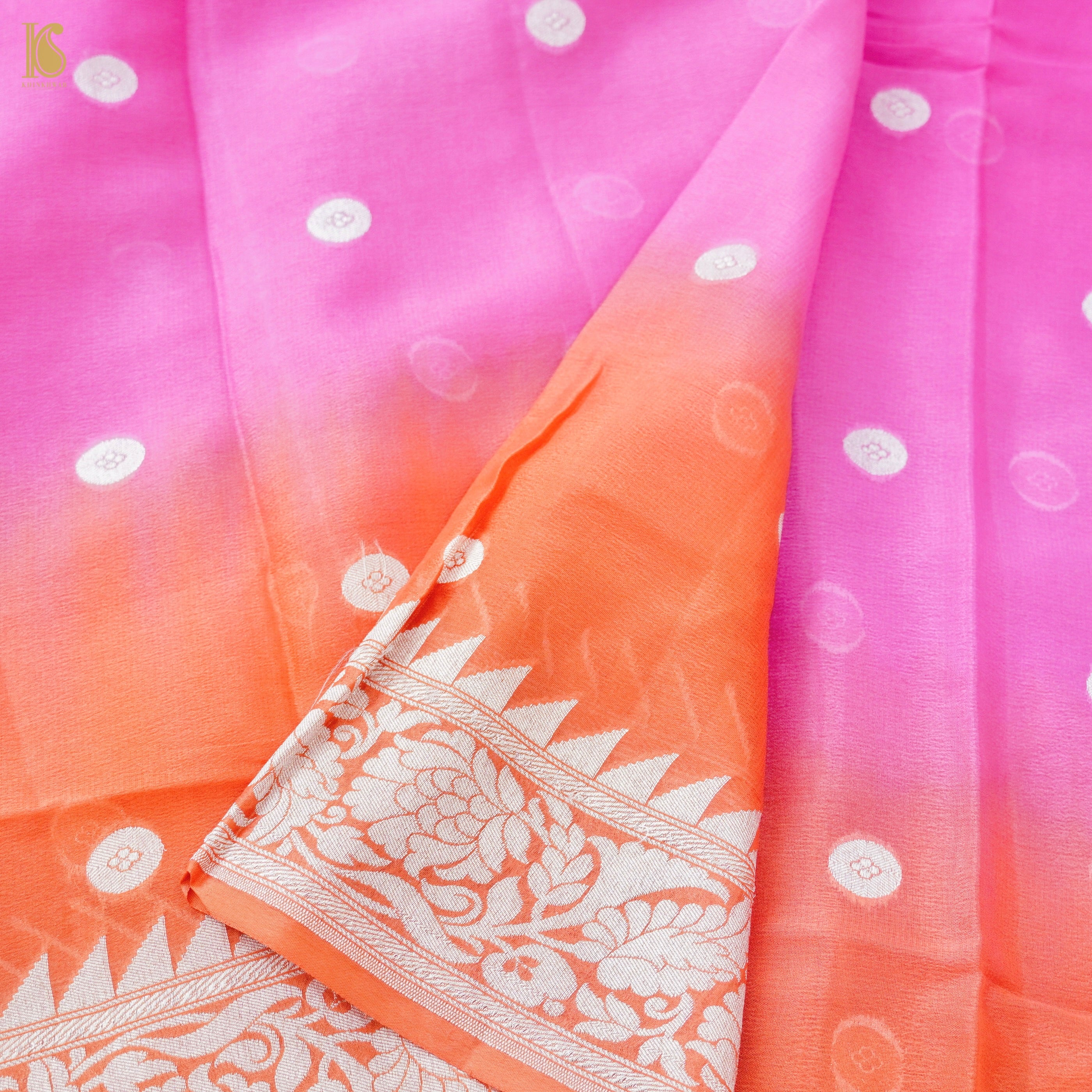Banarasi Ashrafi Boota Georgette Saree