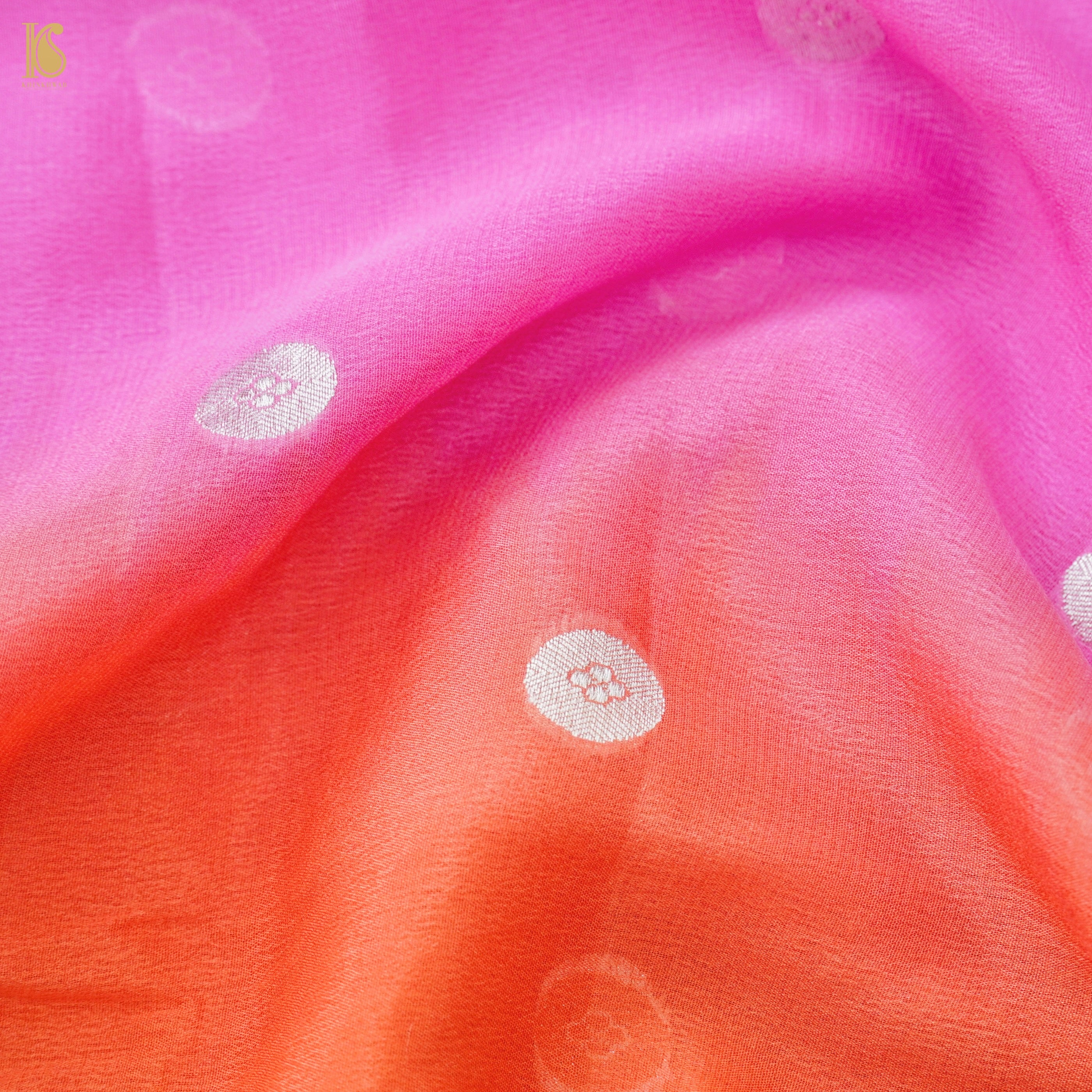 Banarasi Ashrafi Boota Georgette Saree