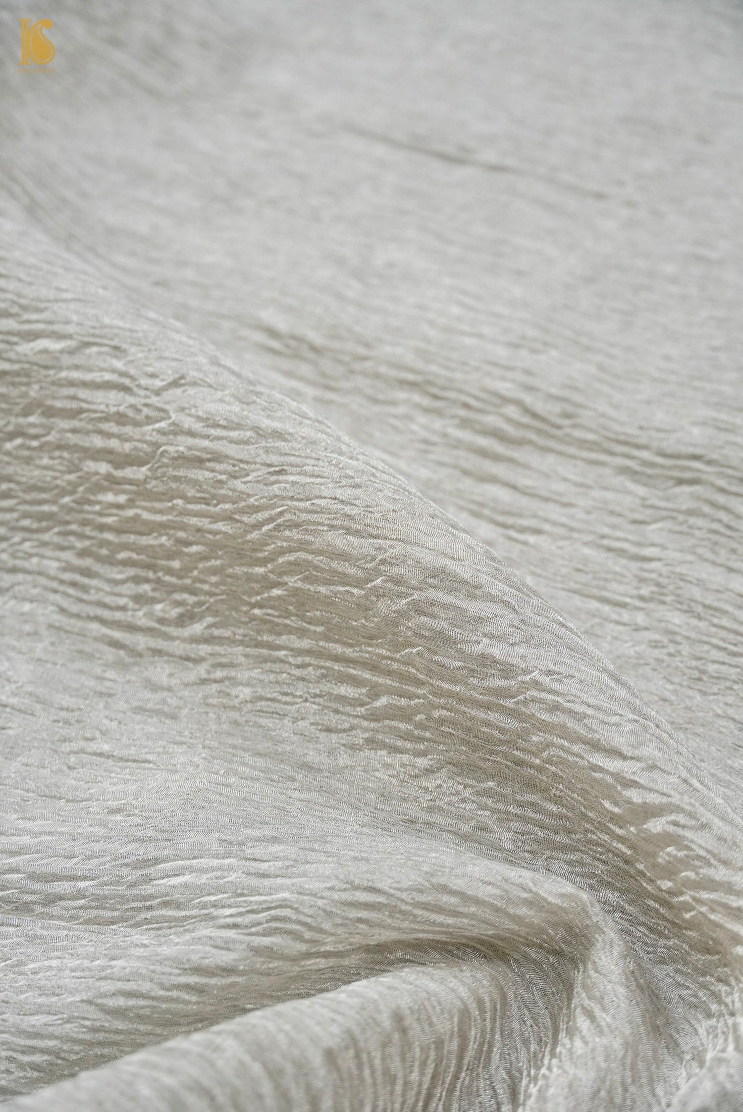 Banarasi Crush Tissue Silk Saree