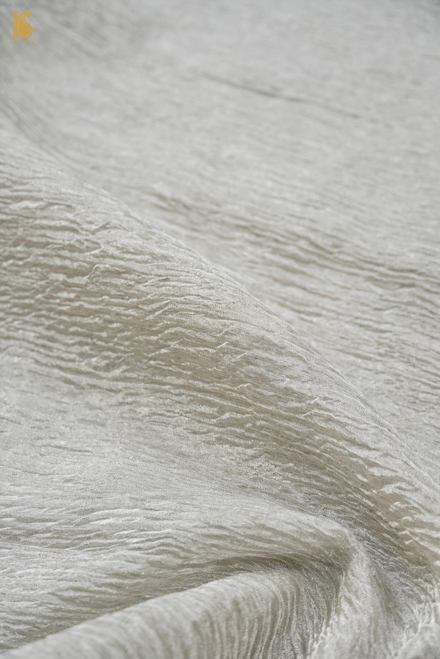 Banarasi Crush Tissue Silk Saree