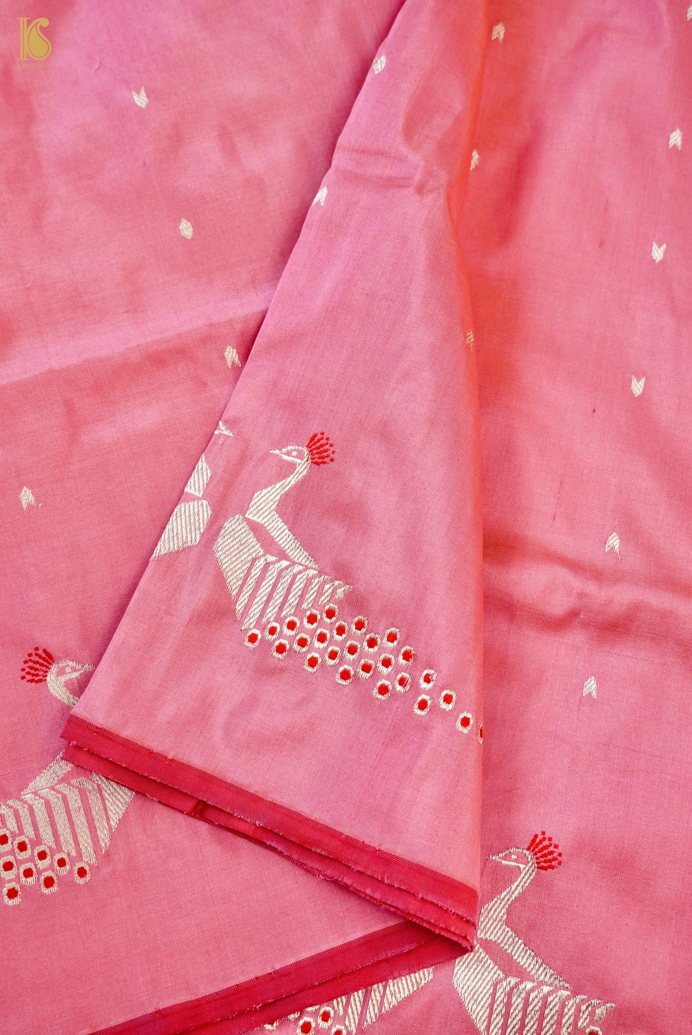 Banarasi Handloom Pure Katan Silk Kadwa Saree