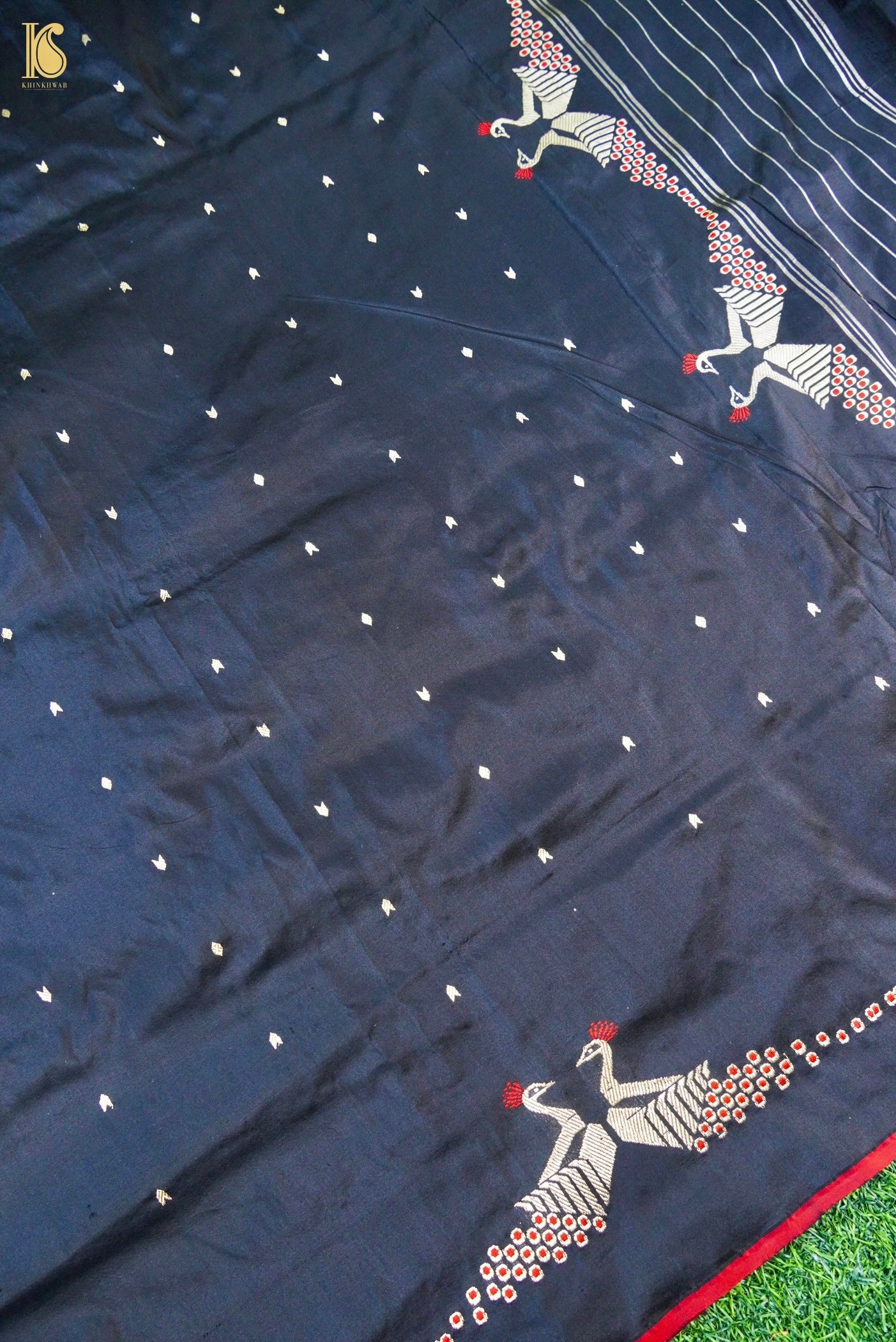 Banarasi Handloom Pure Katan Silk Kadwa Saree
