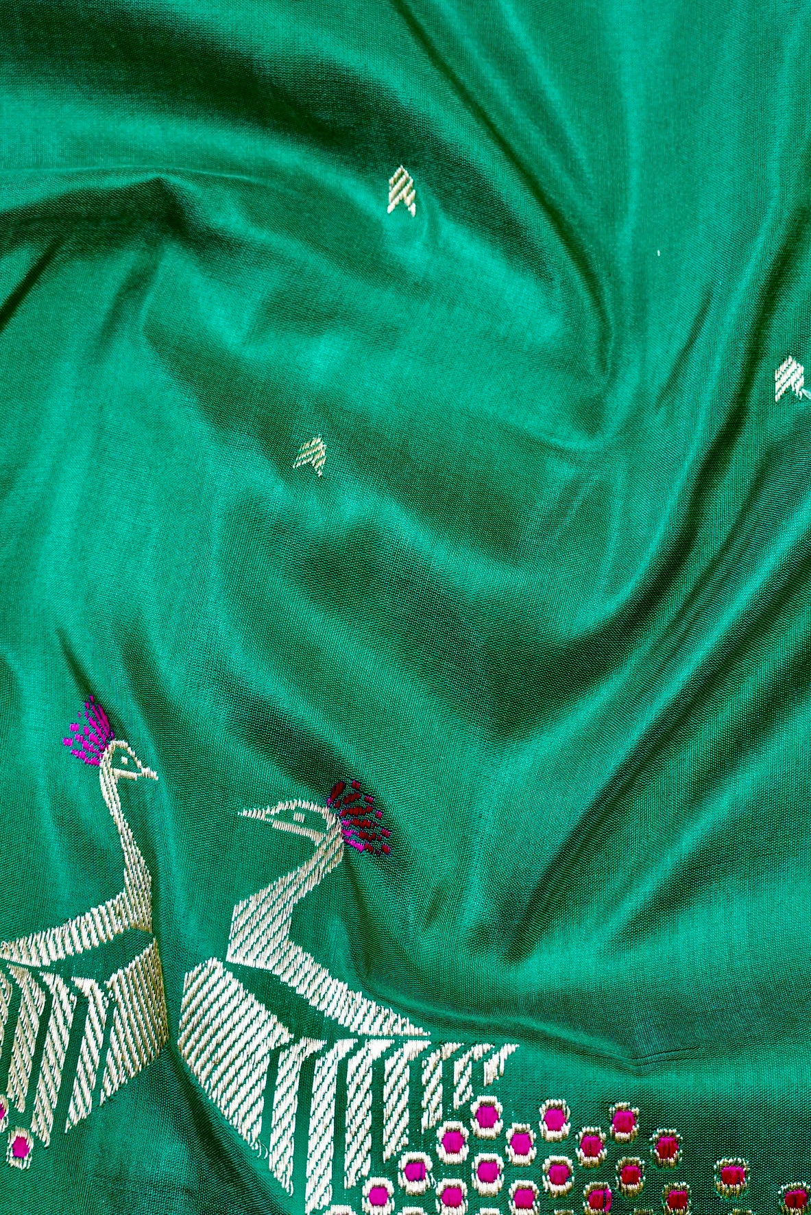 Banarasi Handloom Pure Katan Silk Kadwa Saree
