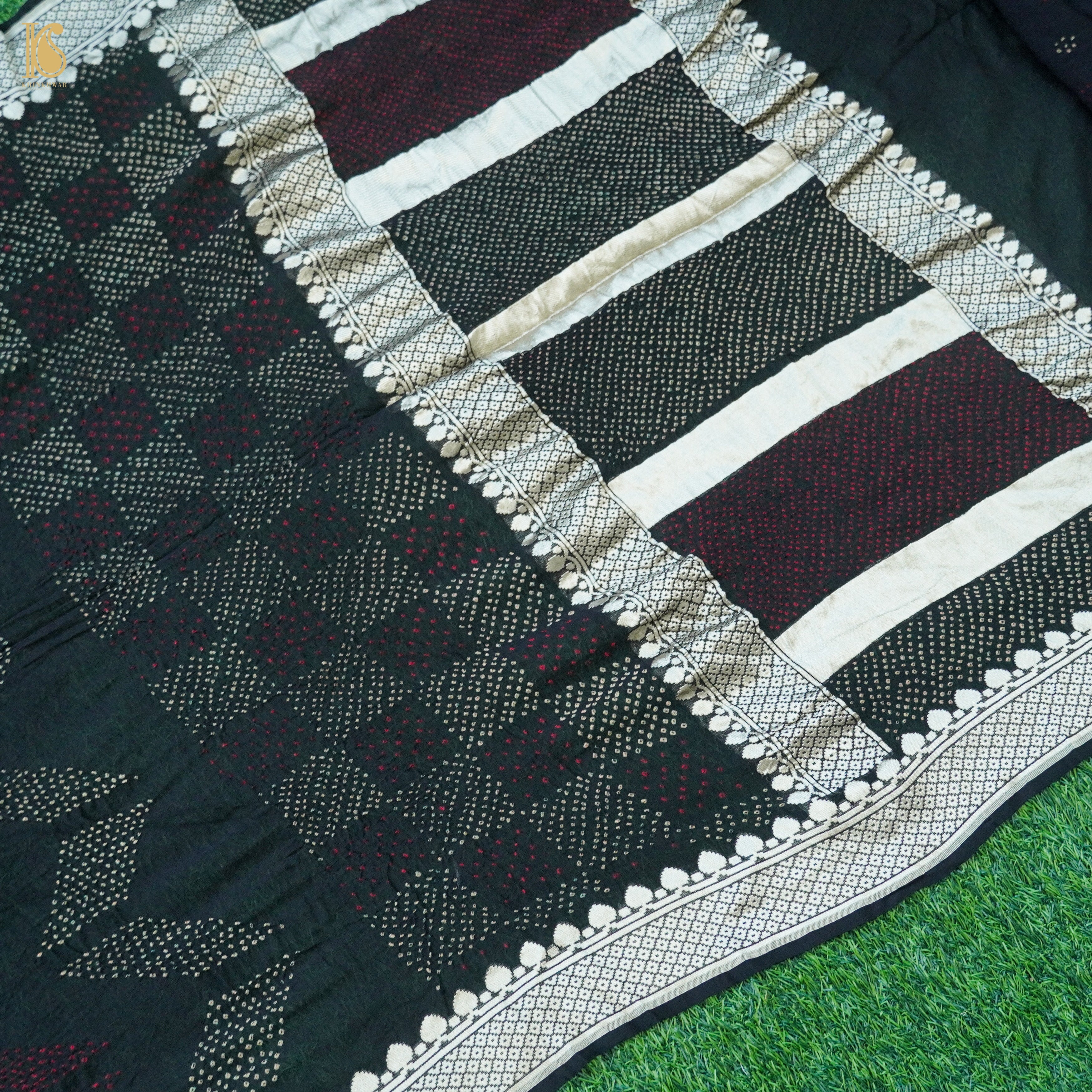Banarasi Georgette Bandhani Saree