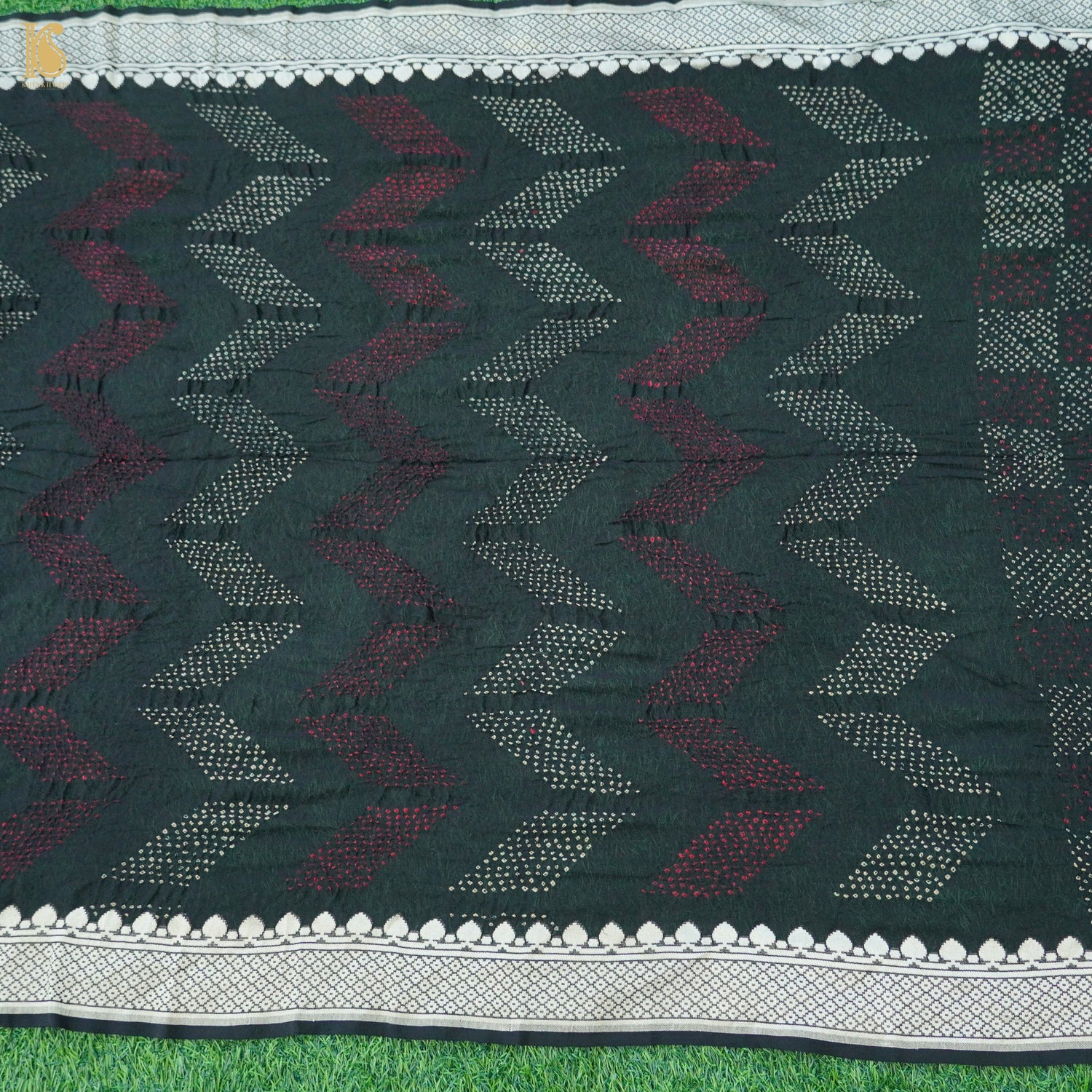 Banarasi Georgette Bandhani Saree