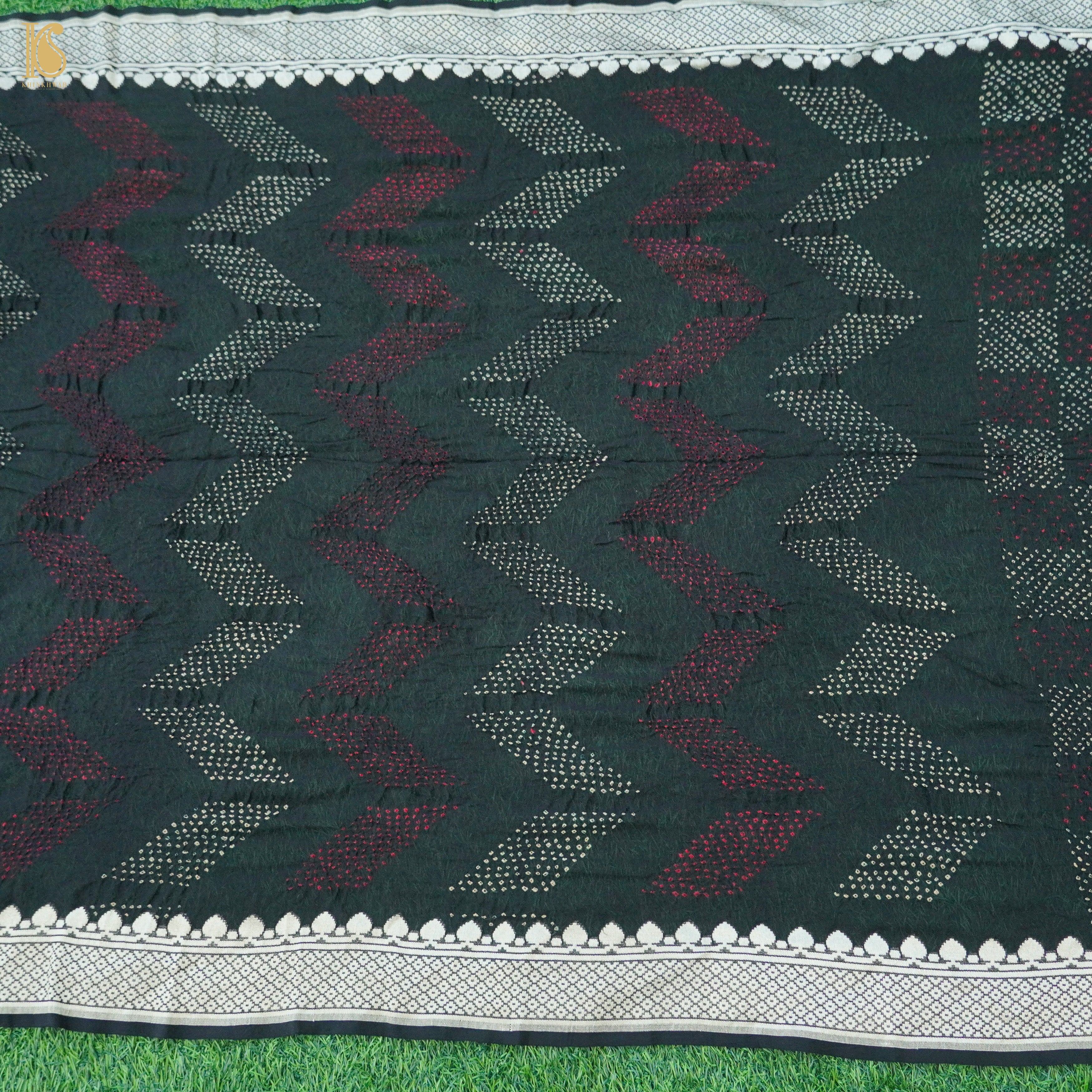 Banarasi Georgette Bandhani Saree