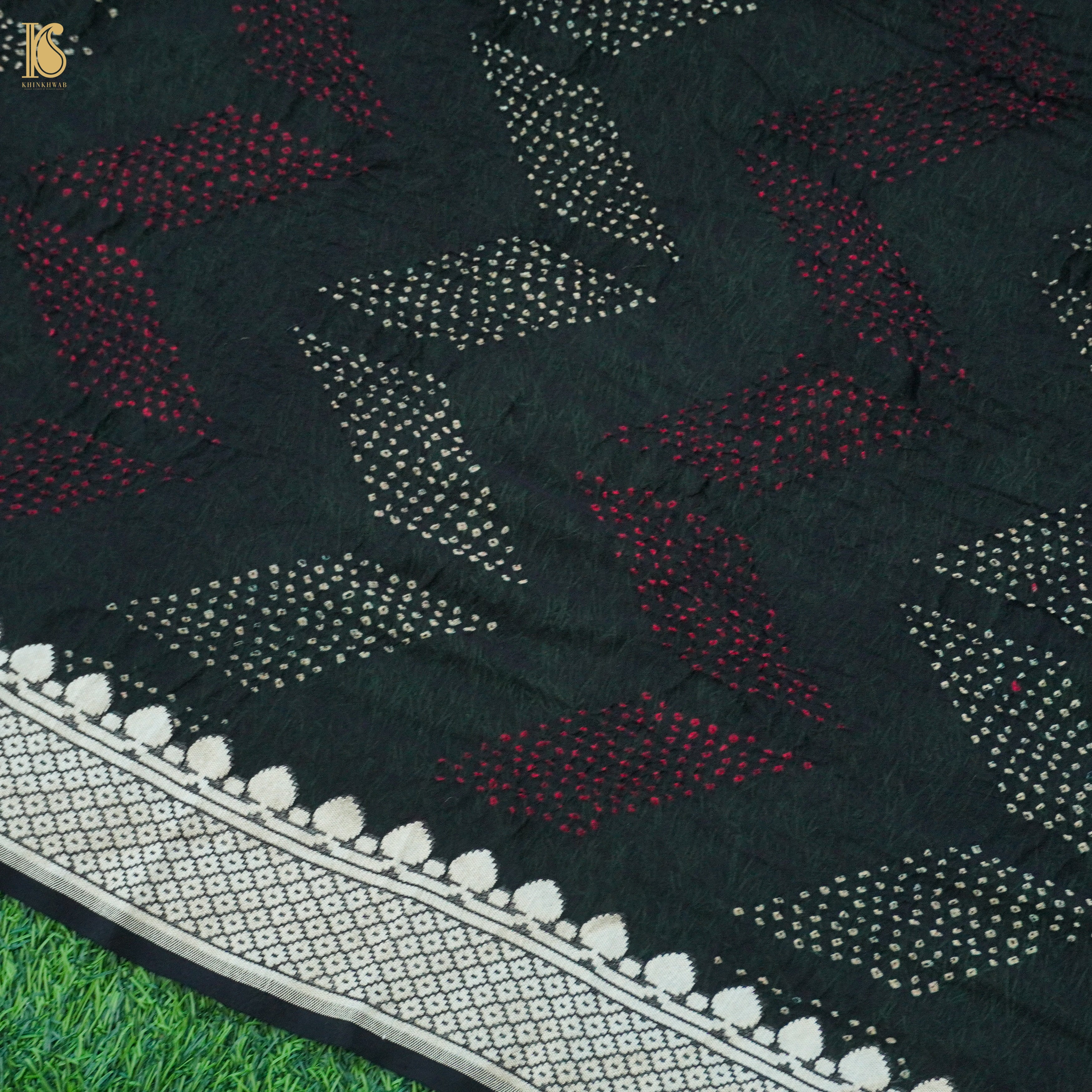 Banarasi Georgette Bandhani Saree