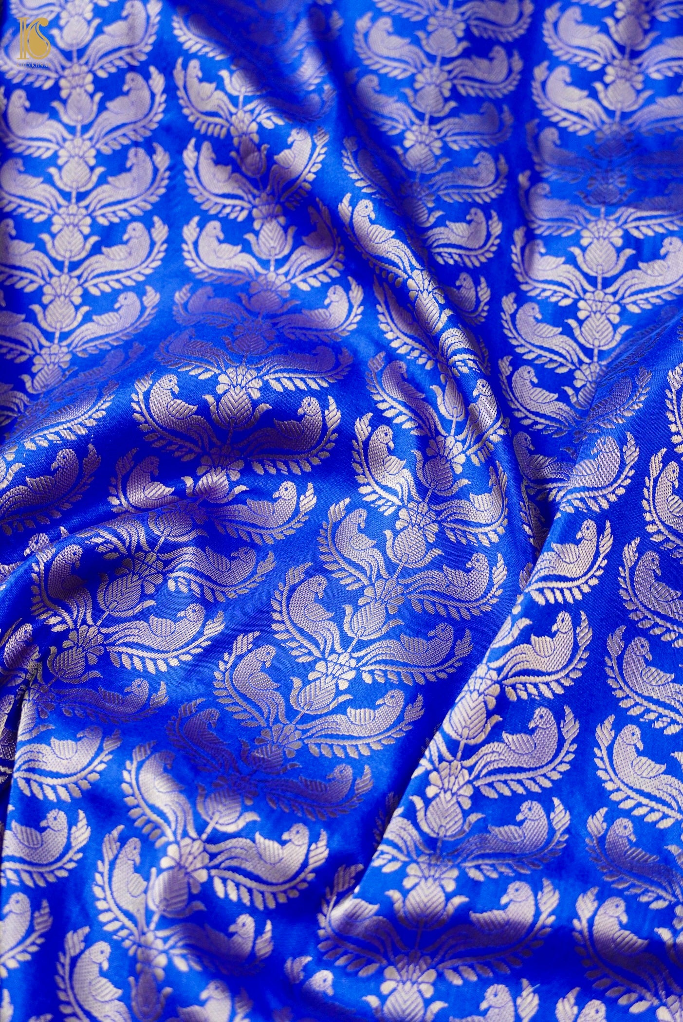 Handloom Banarasi Katan Silk Zari Vasket Saree