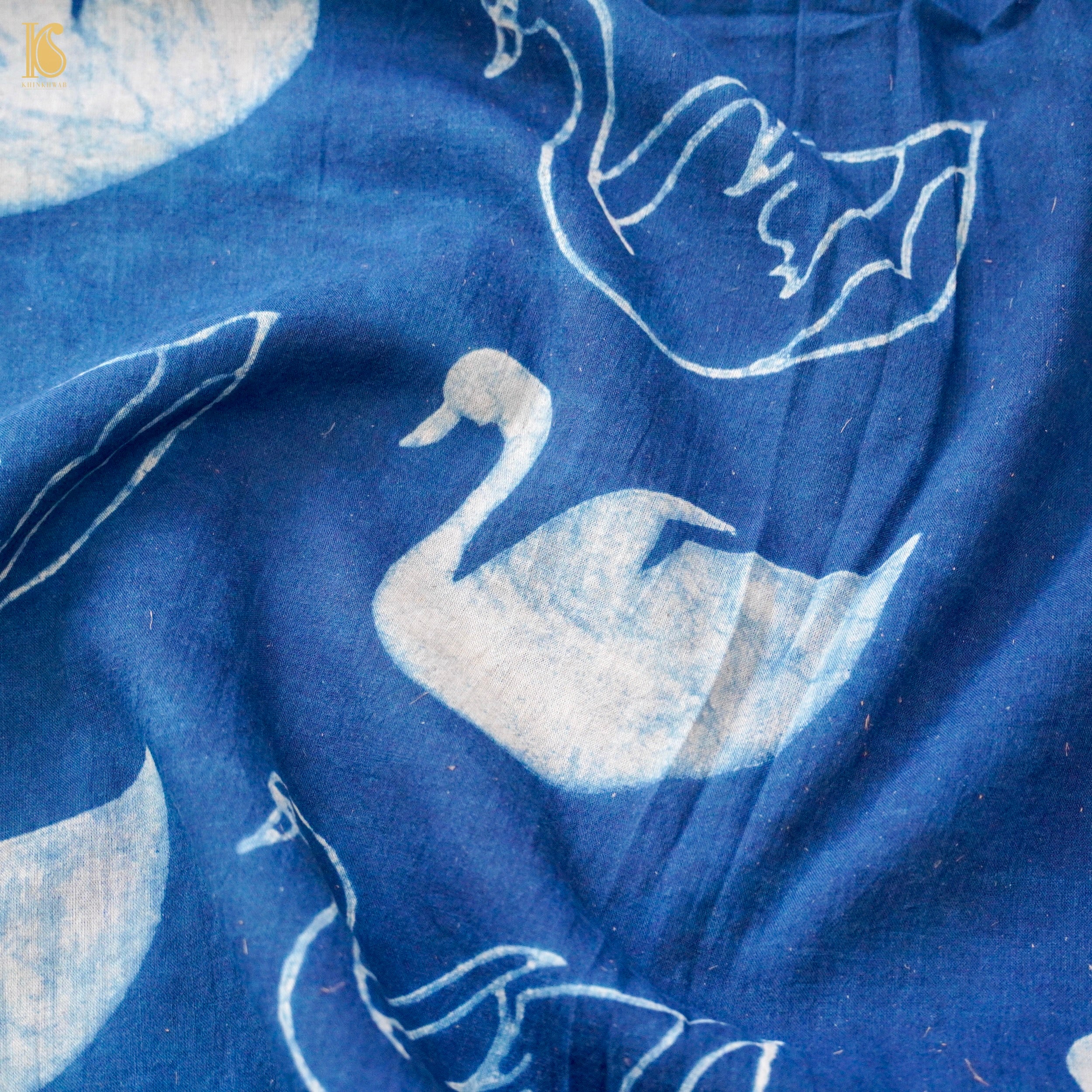 Hand Block Ajrakh Mul Cotton Fabric
