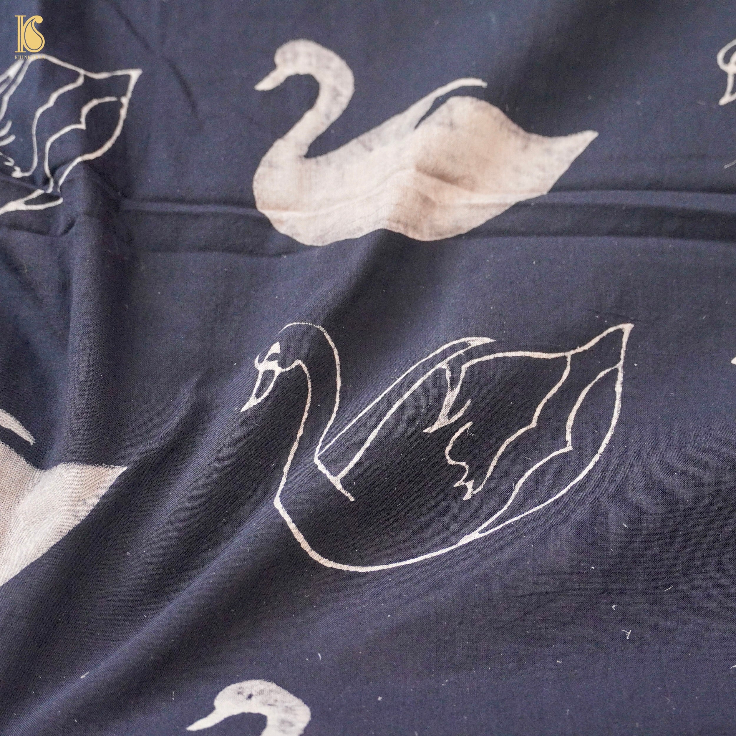Hand Block Ajrakh Mul Cotton Fabric