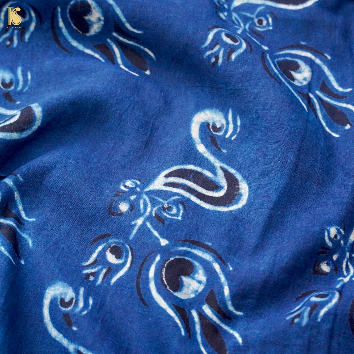 Hand Block Ajrakh Mul Cotton Fabric