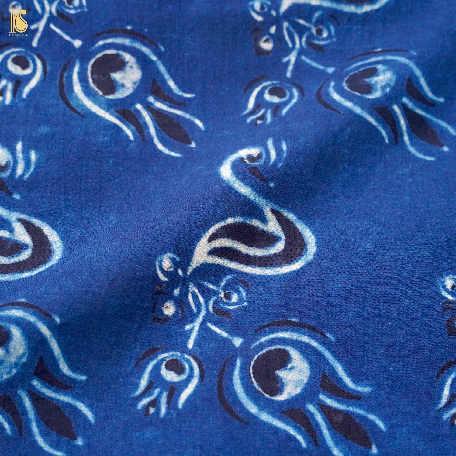 Hand Block Ajrakh Mul Cotton Fabric