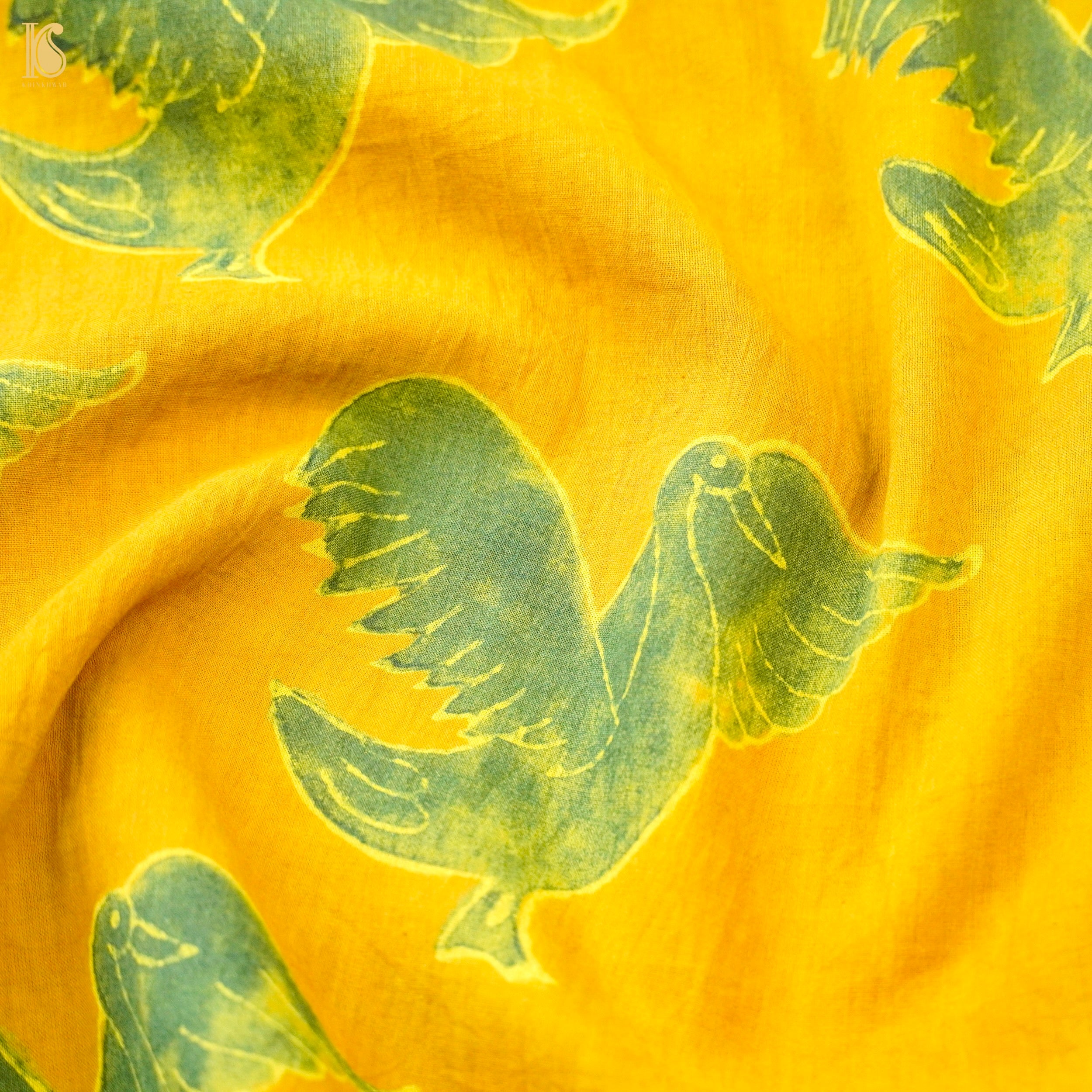 Hand Block Ajrakh Mul Cotton Fabric