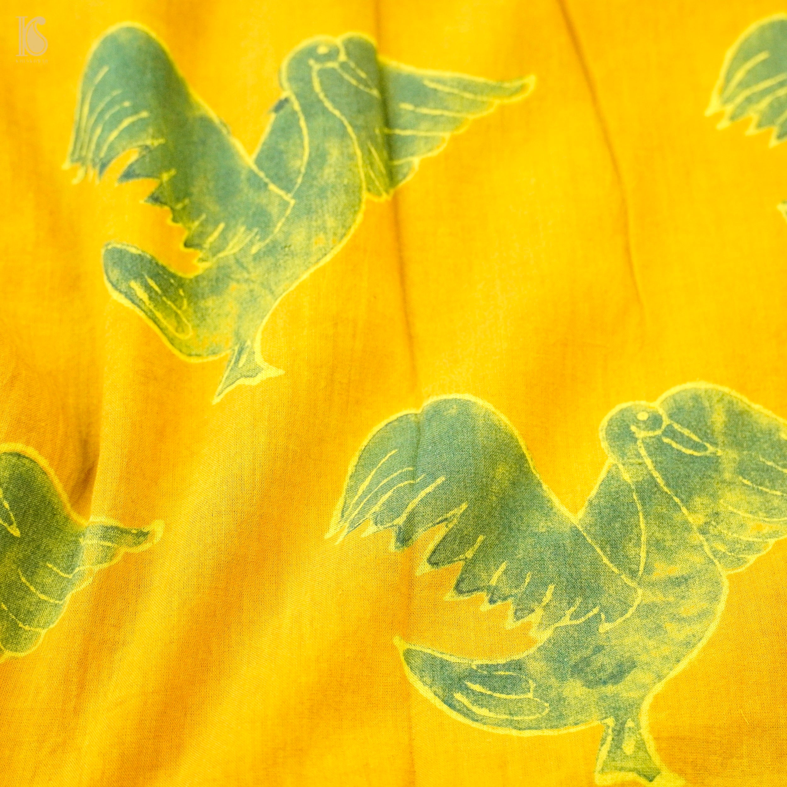Hand Block Ajrakh Mul Cotton Fabric