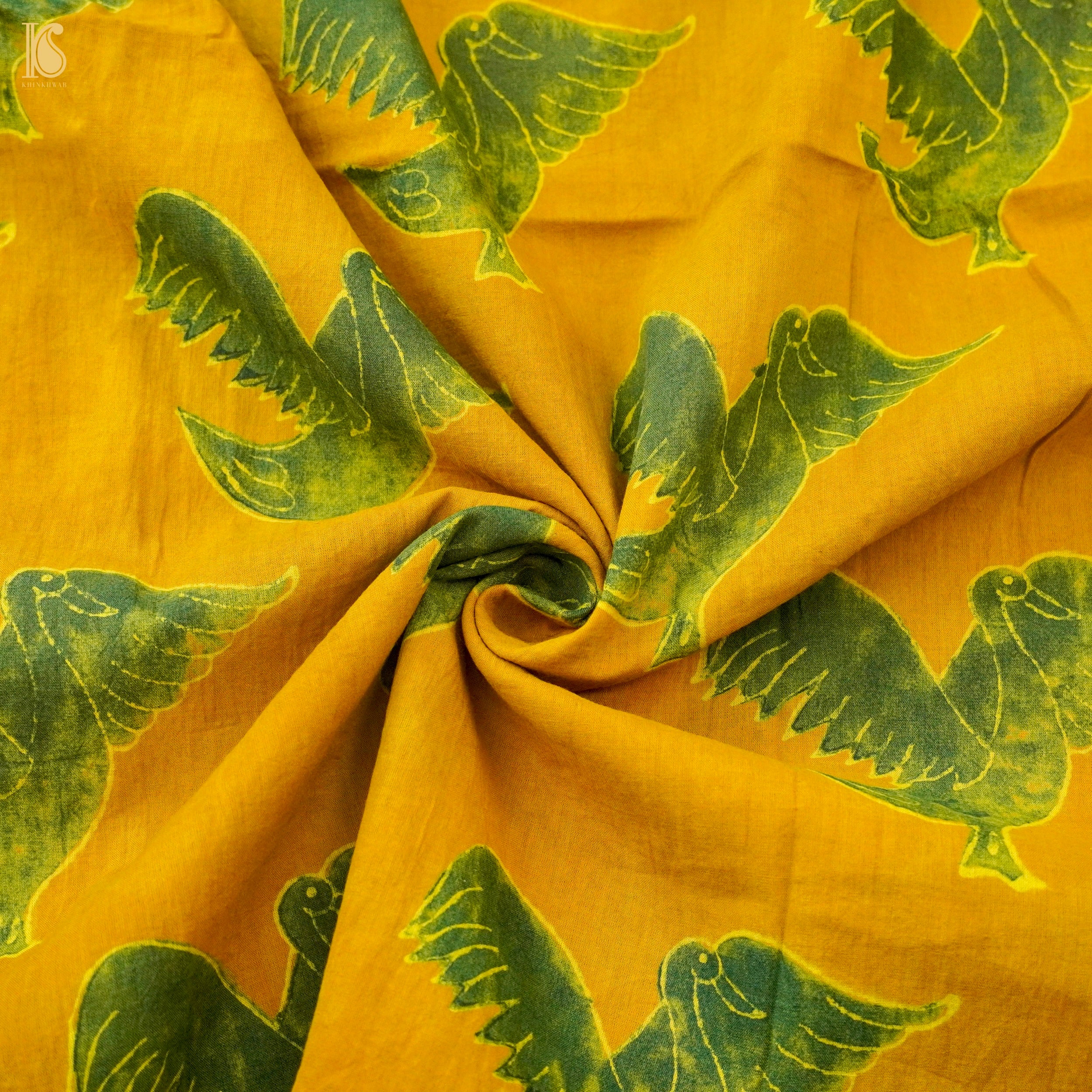 Hand Block Ajrakh Mul Cotton Fabric