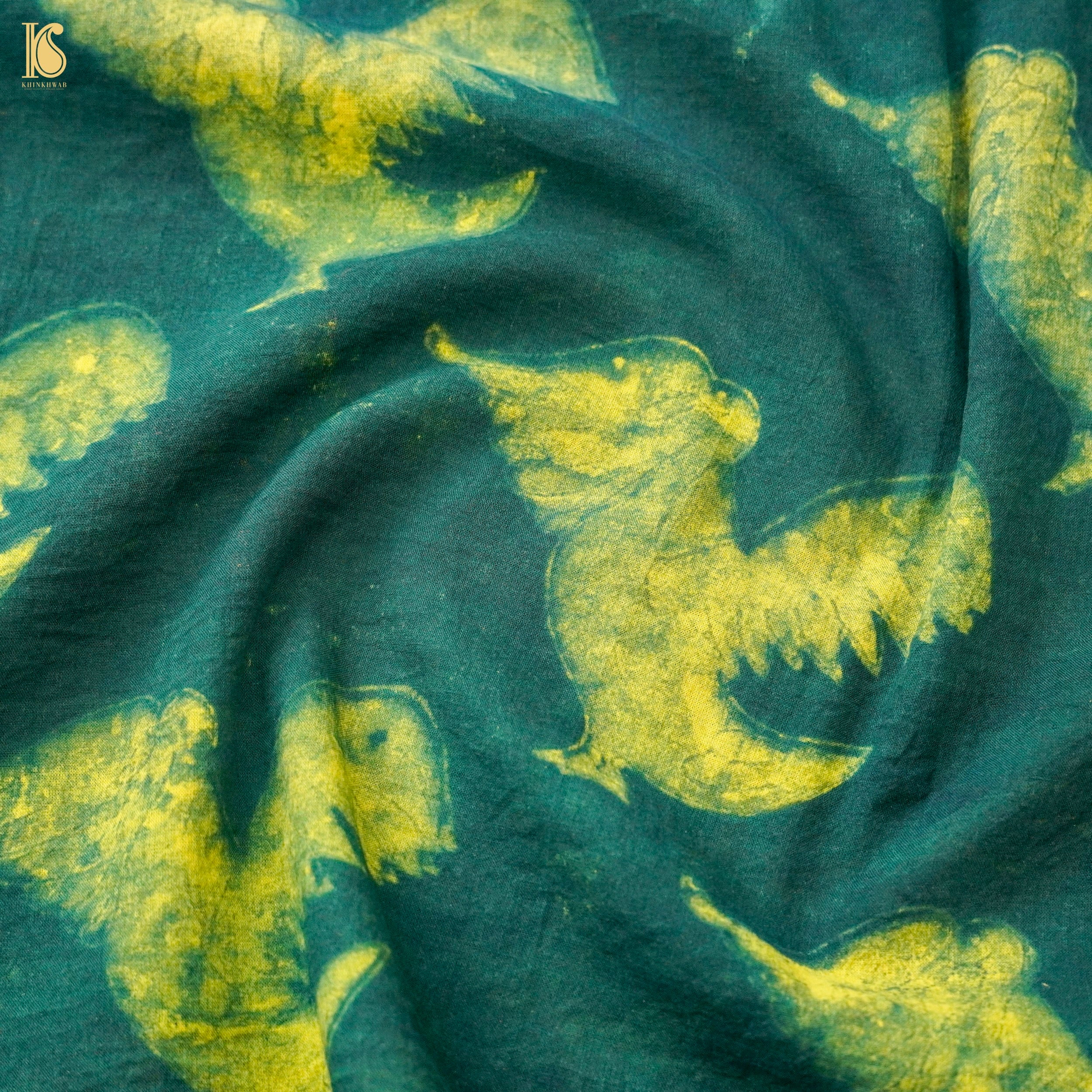 Hand Block Ajrakh Mul Cotton Fabric