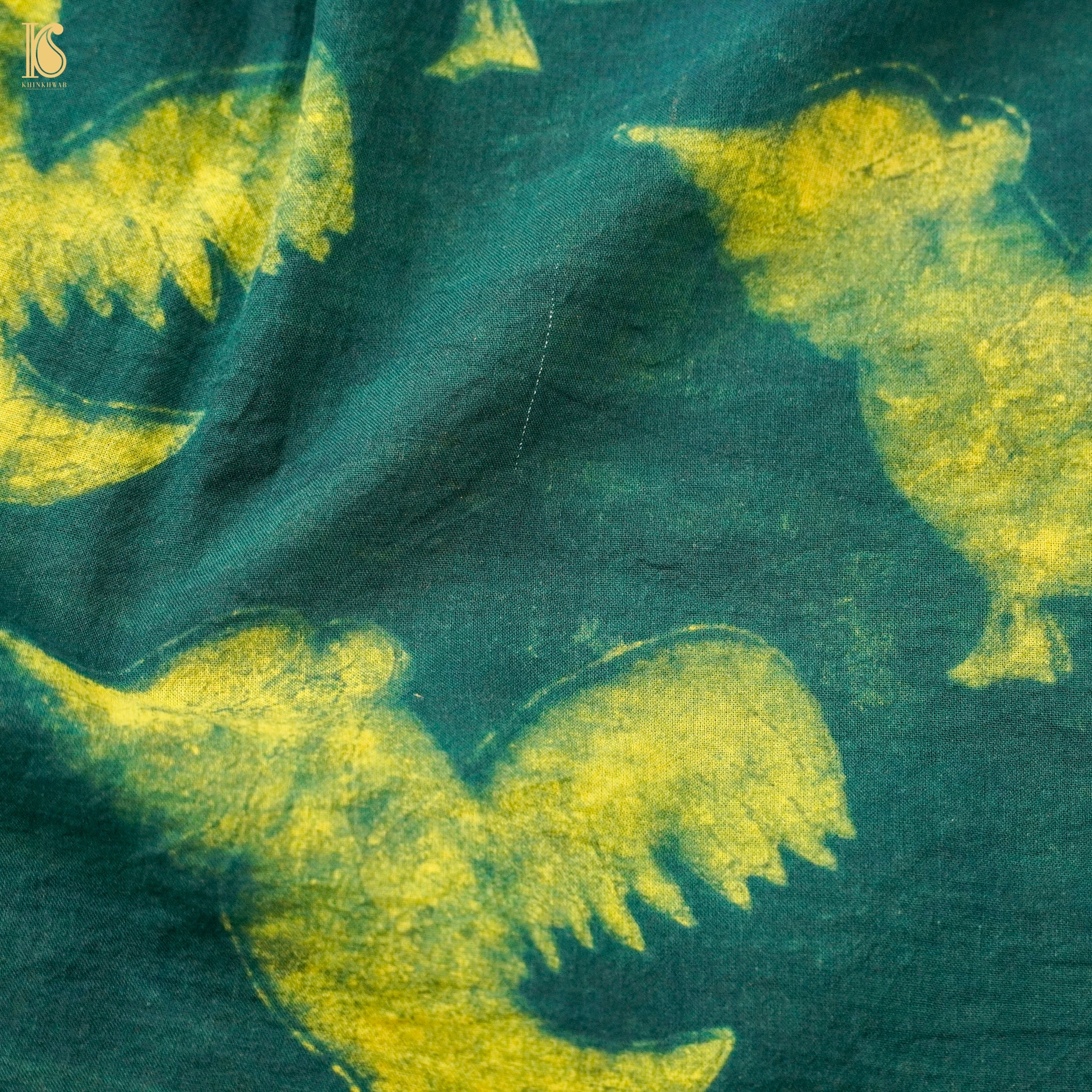 Hand Block Ajrakh Mul Cotton Fabric