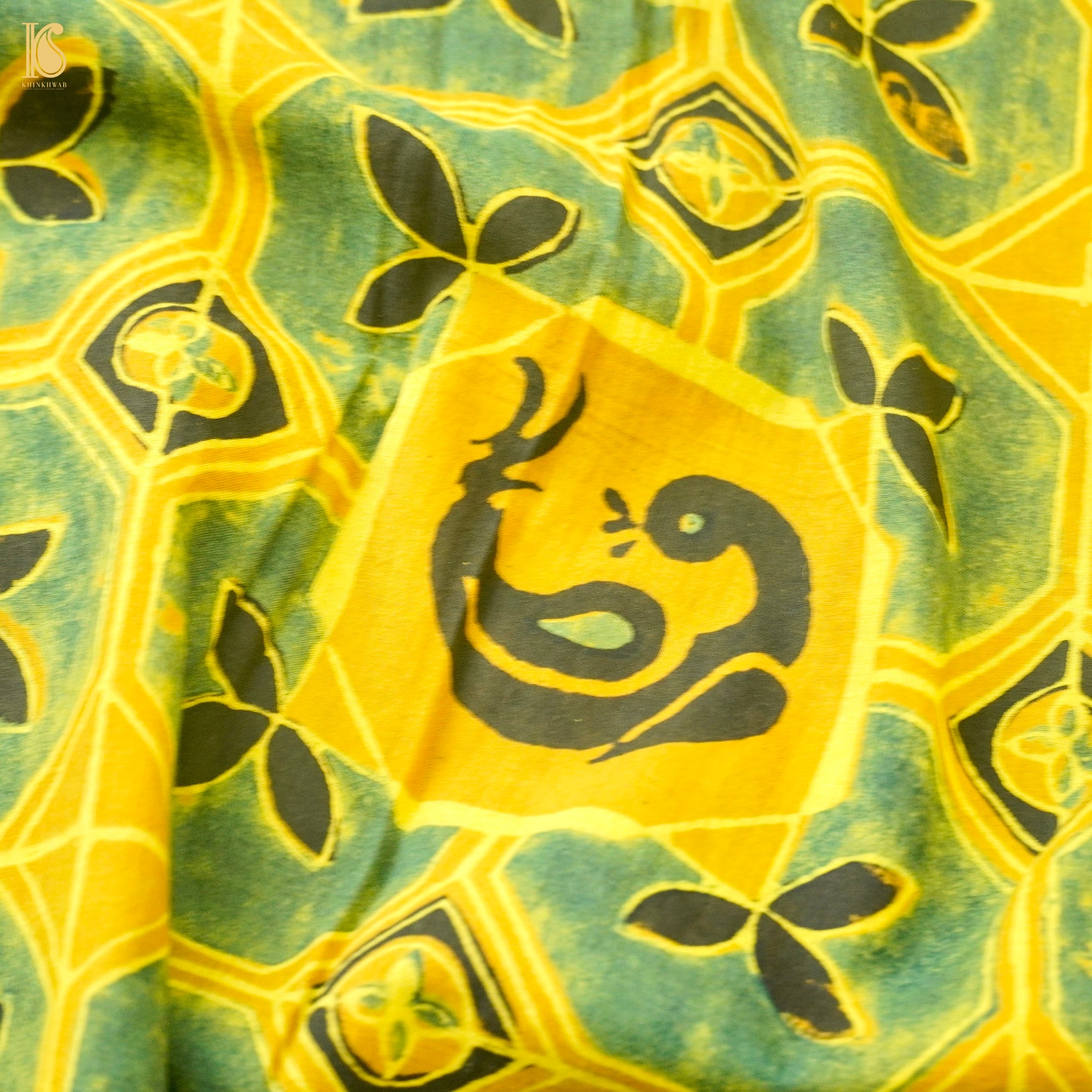 Hand Block Ajrakh Mul Cotton Fabric